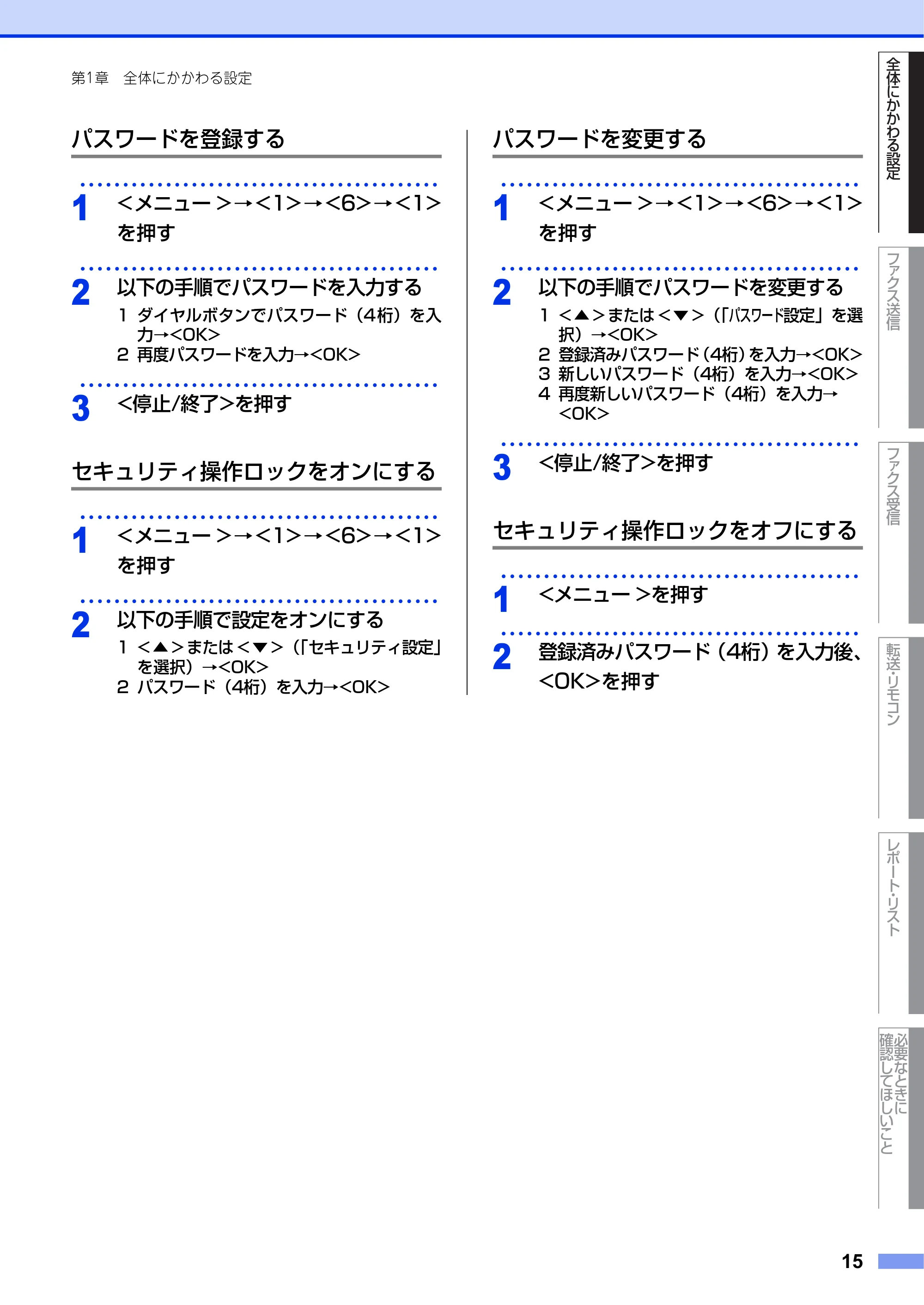 ブラザー FAX-2840 ユーザーズガイド ~応用編~ — 原本ページ — 15ページ