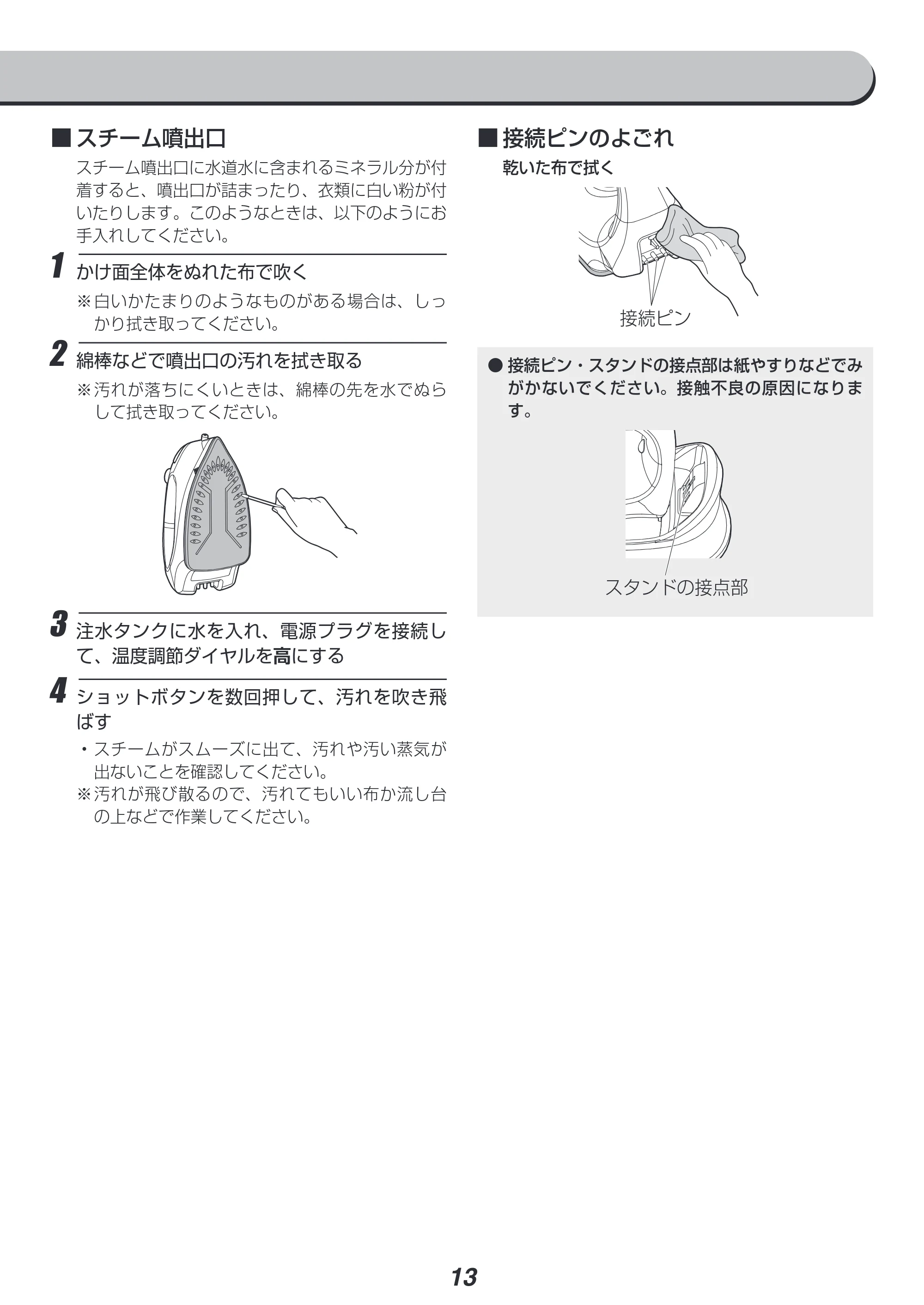 アイリスオーヤマ IRN-CL18CC 取扱説明書 — 原本ページ — 13ページ