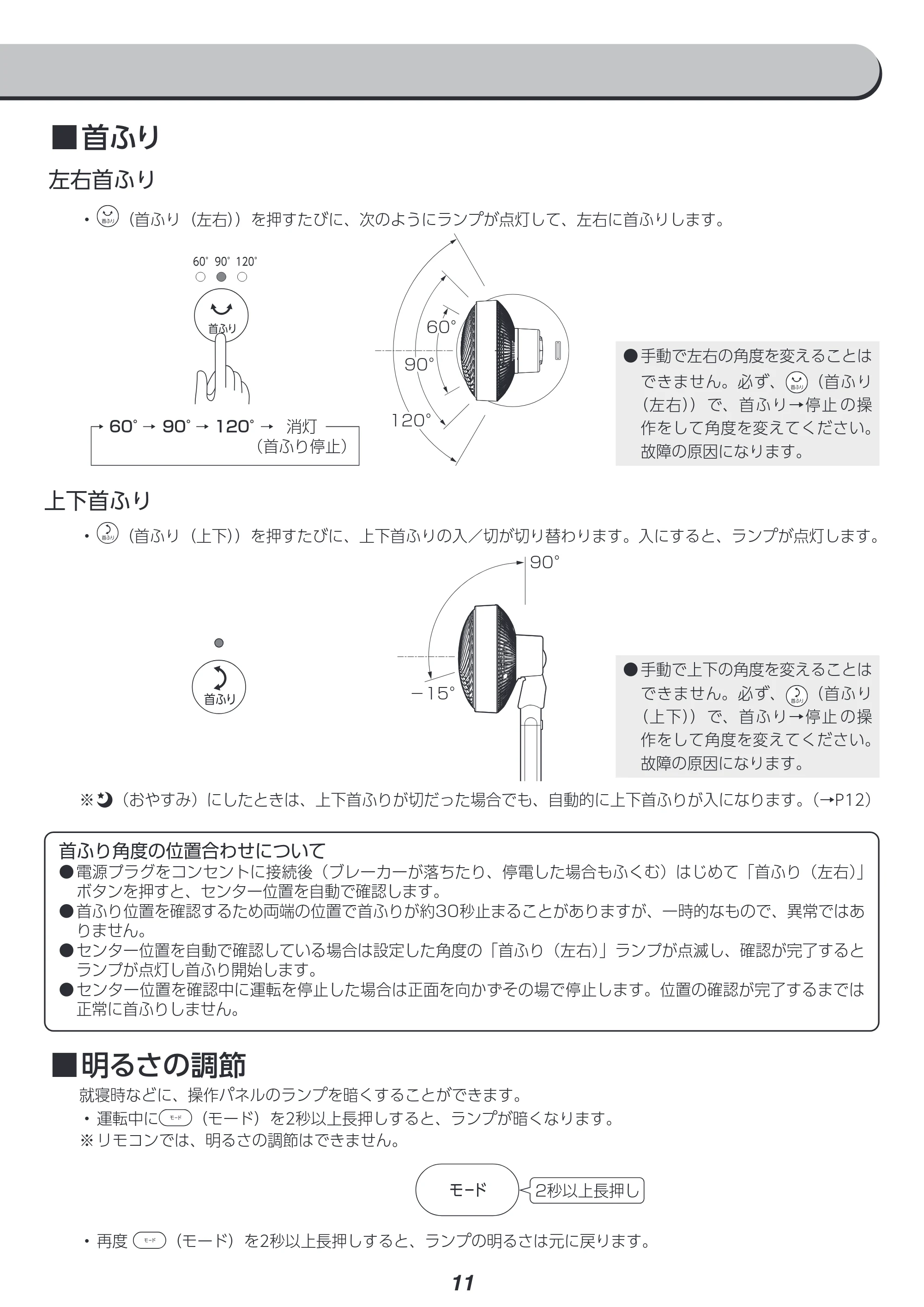 アイリスオーヤマ STF-DCD18T 取扱説明書 — 原本ページ — 11ページ