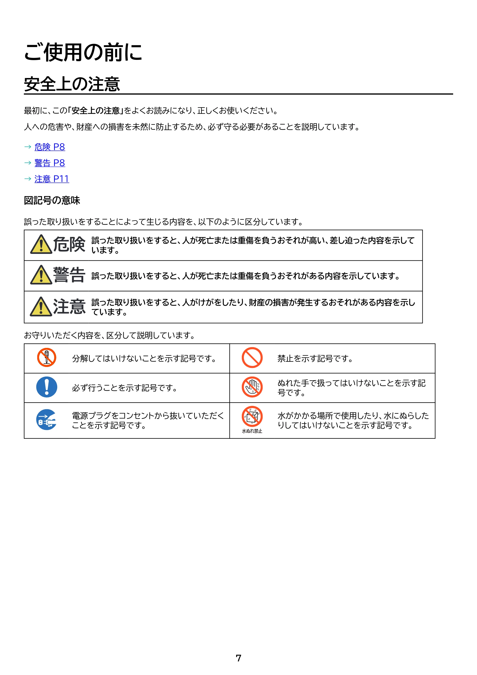 アイリスオーヤマ TM102M4N2-B 取扱説明書 — 原本ページ — 7ページ