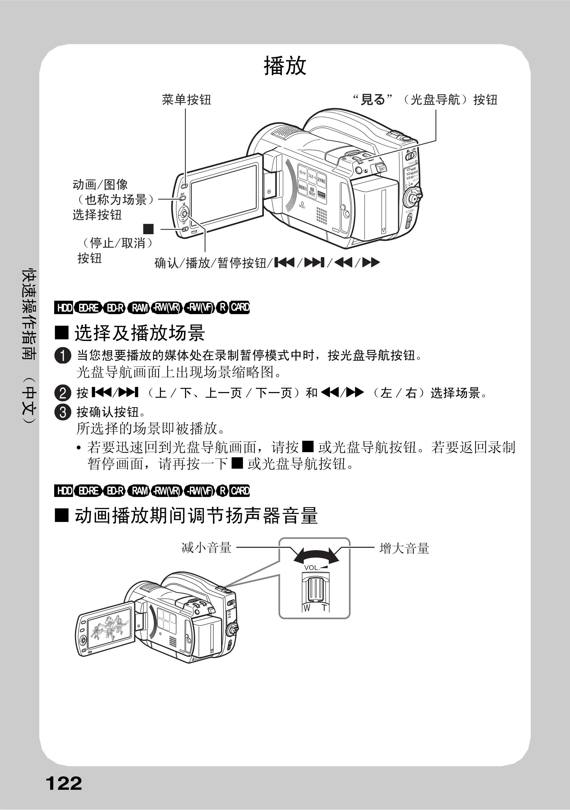 日立 DZ-BD10H 取扱説明書 —  选择及播放场景 — 原本ページ — 71ページ
