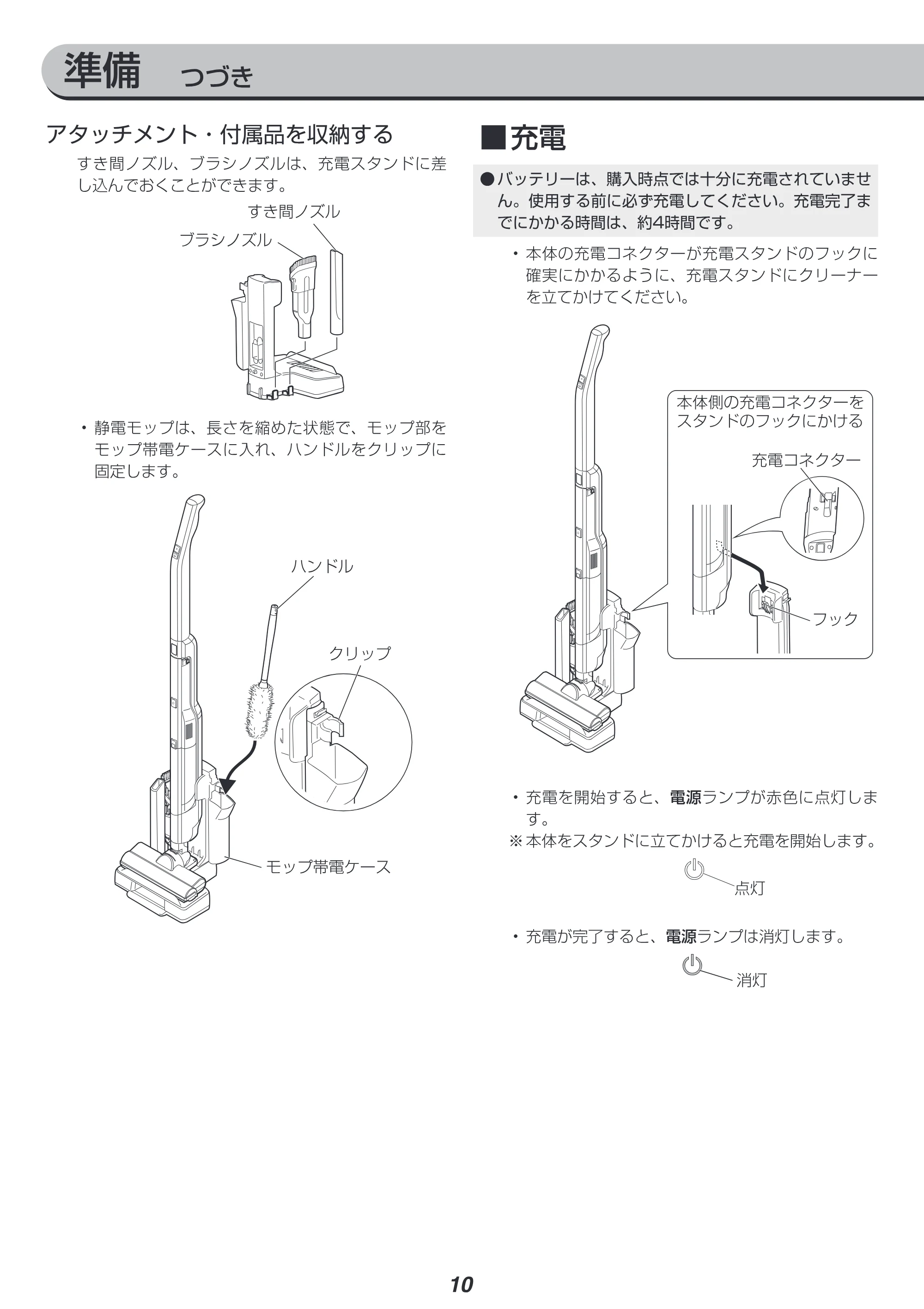 アイリスオーヤマ SCD-P1P 取扱説明書 — 原本ページ — 10ページ