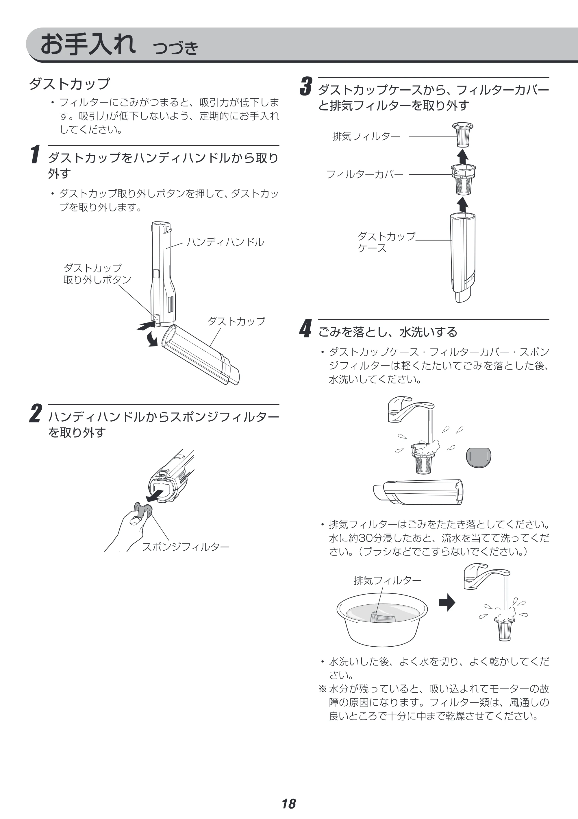 アイリスオーヤマ SCD-P1P 取扱説明書 — 原本ページ — 18ページ