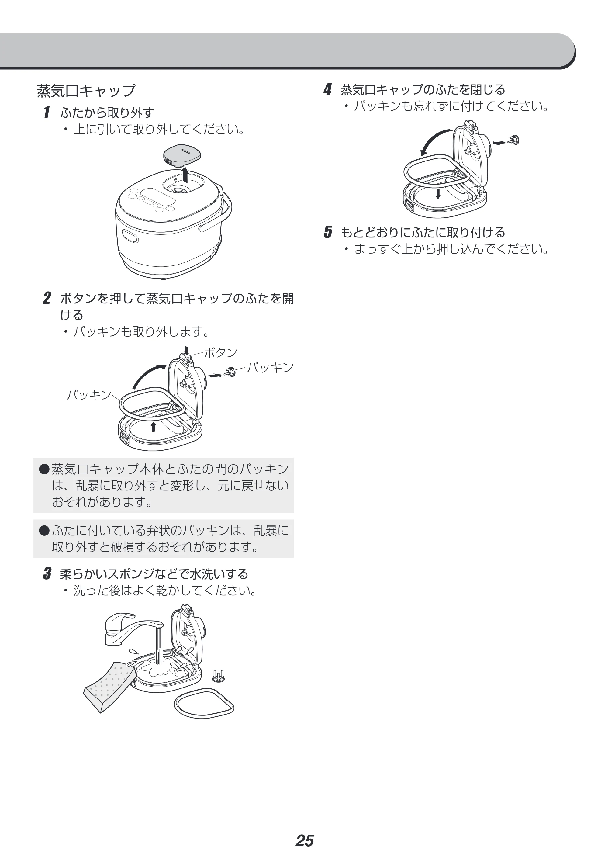アイリスオーヤマ RC-MD50 取扱説明書 — 原本ページ — 25ページ