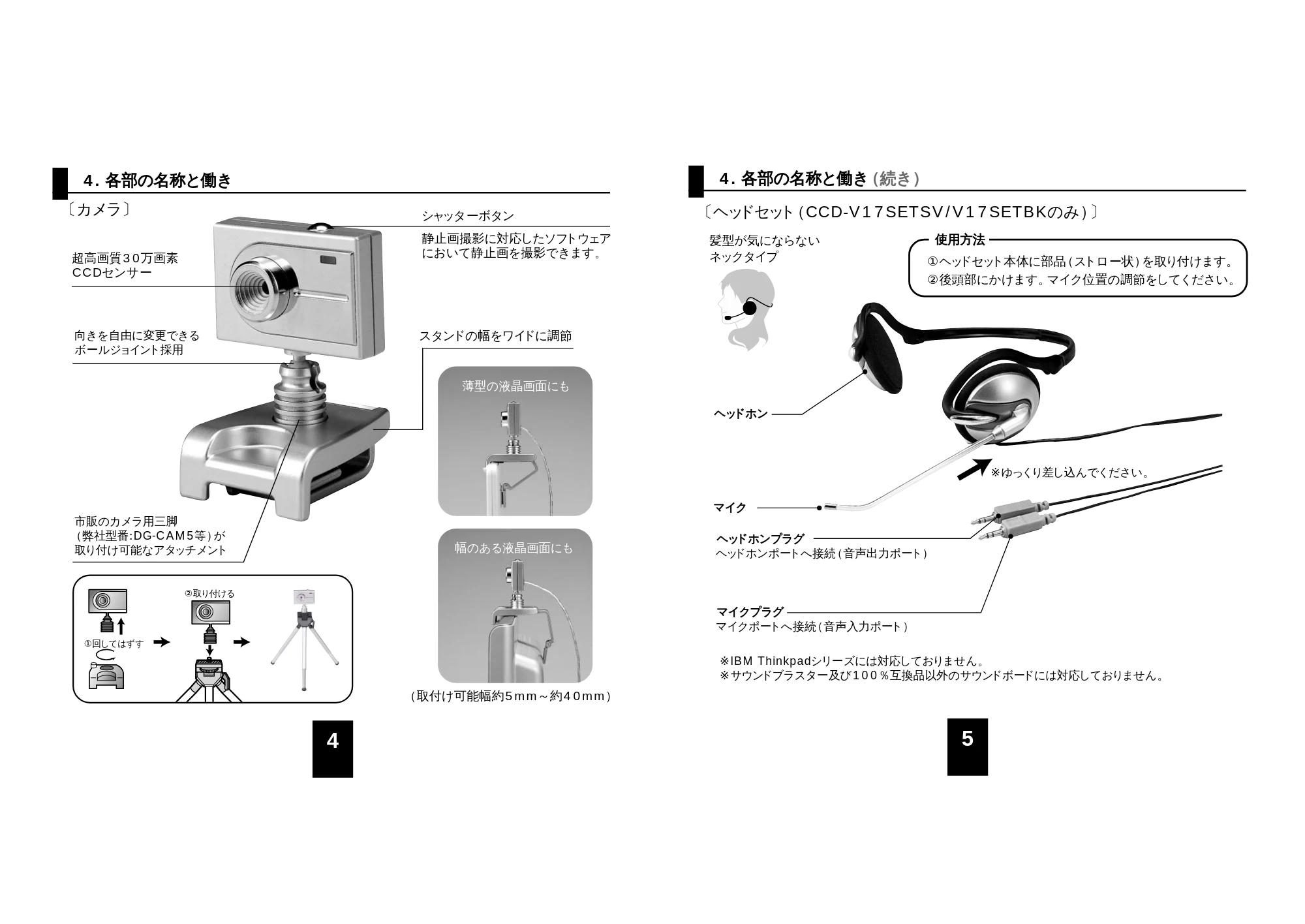 サンワサプライ CCD-V17SETSV / CCD-V17 / CCD-V17SETBK 取扱説明書 — 原本ページ — 3ページ