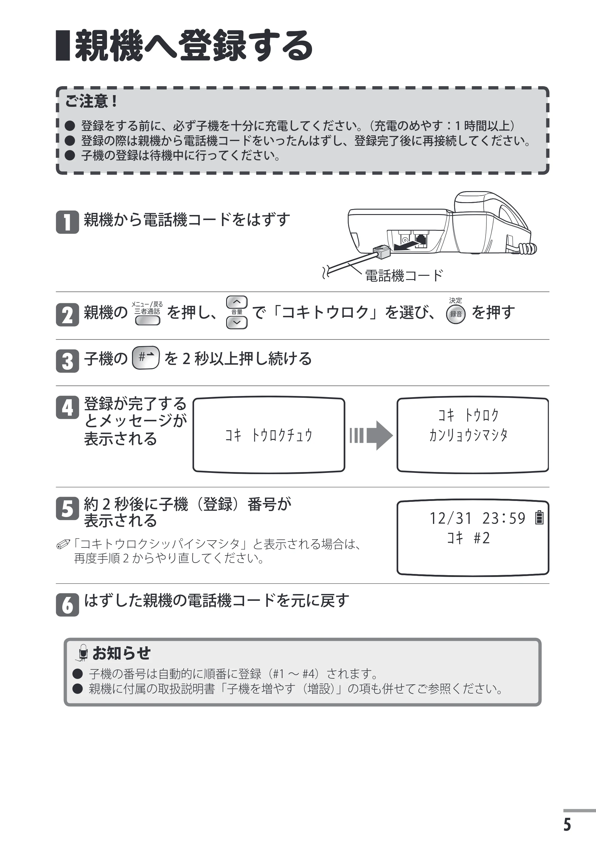 日立 HTE-Z02 取扱説明書 — 原本ページ — 5ページ