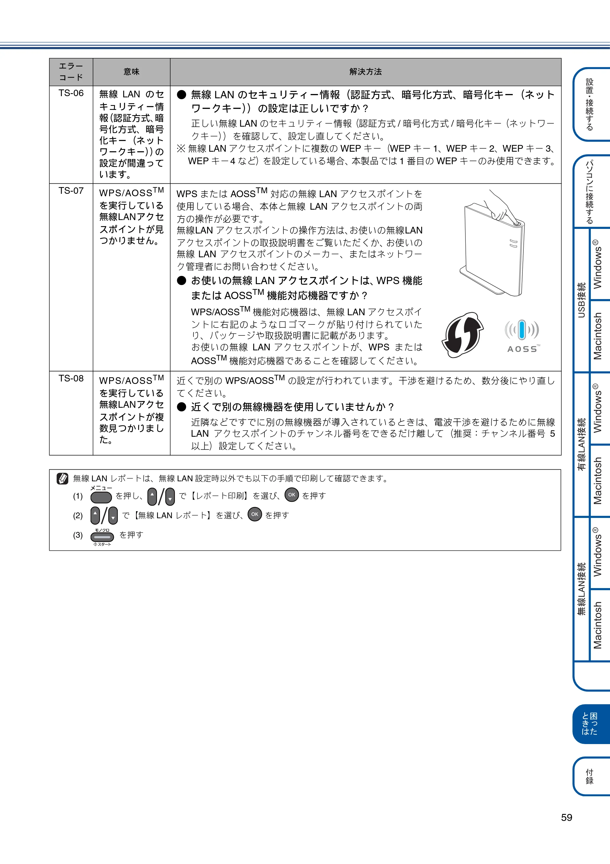 ブラザー MFC-J6510DW / MFC-J6710CDW かんたん設置ガイド — 原本ページ — 61ページ