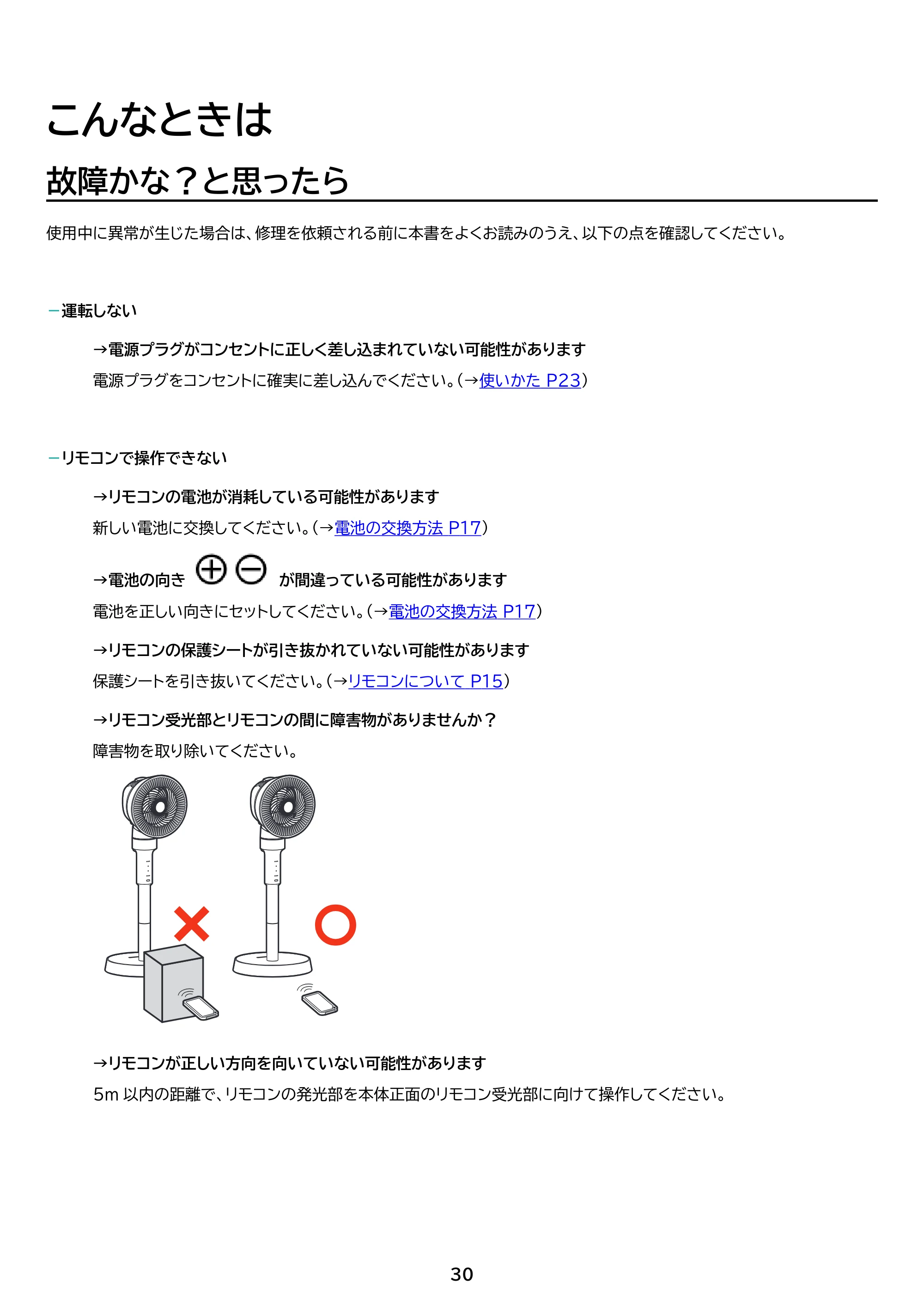 アイリスオーヤマ STF-AC15TEC 取扱説明書 — 原本ページ — 30ページ