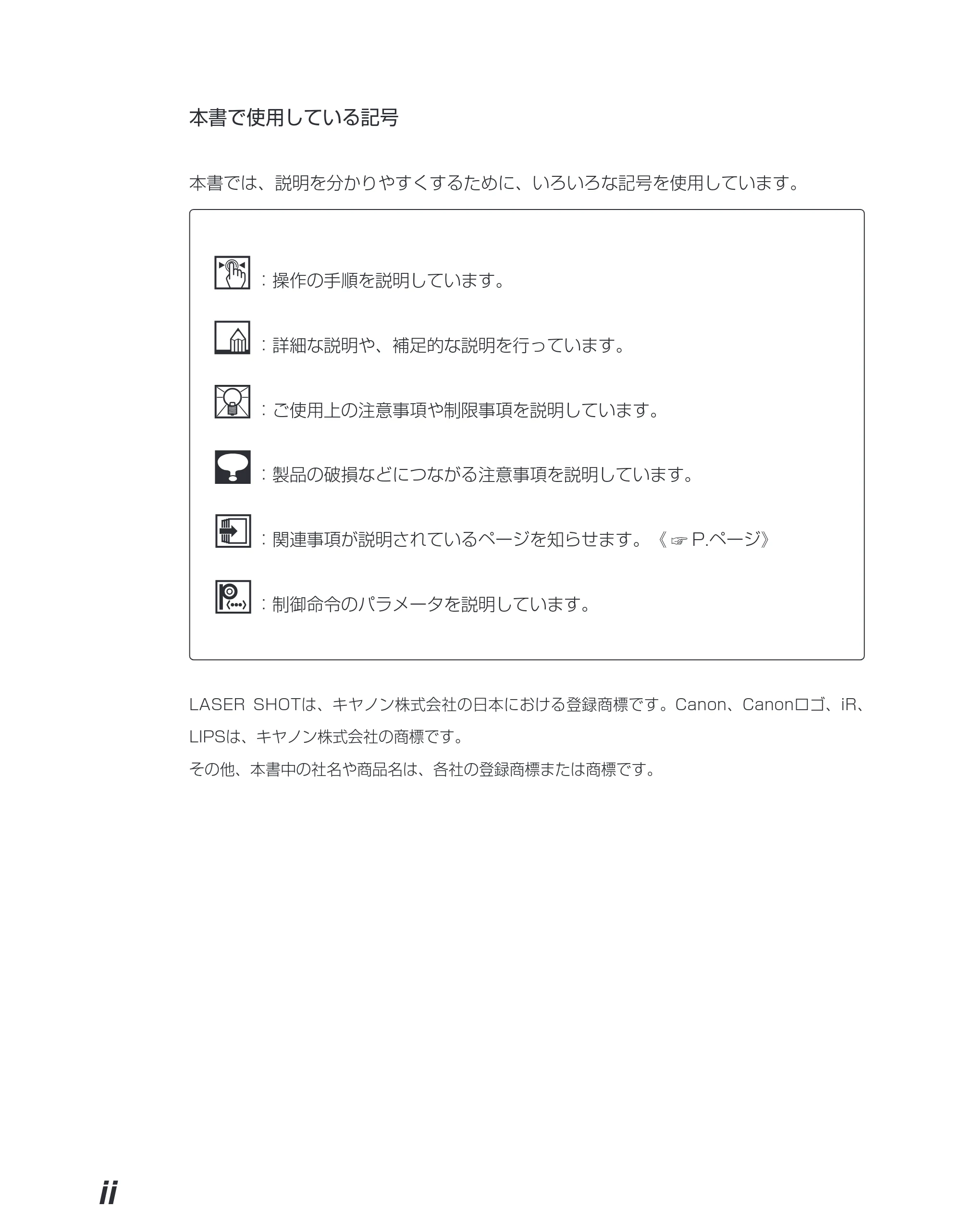 キヤノン BIJ2350/BIJ1350/BIJ1350D ESC／Pユーザーズガイド （PDF形式／2.57Mバイト） — 原本ページ — 3ページ