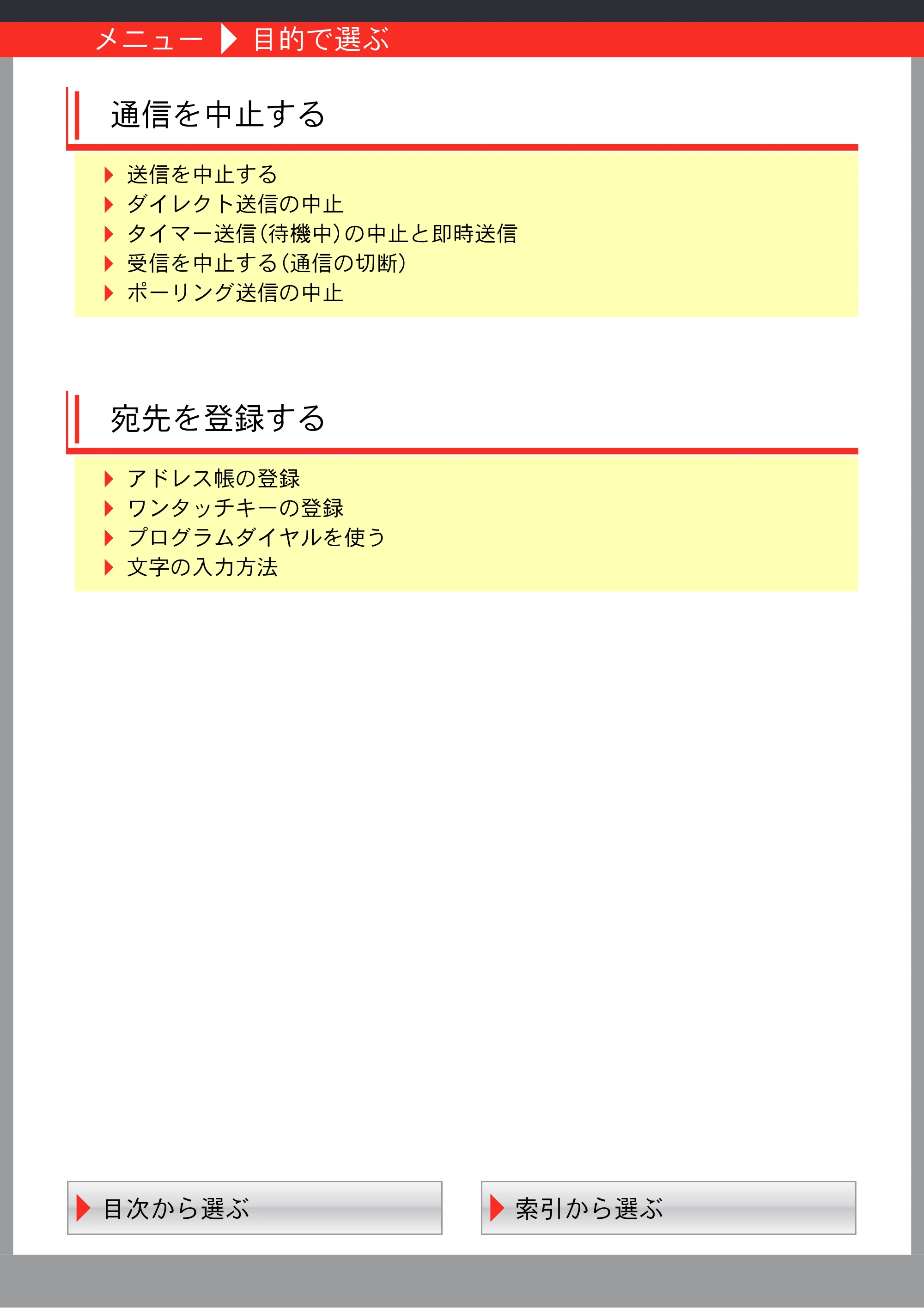 京セラ TASKalfa 2551ci / TASKalfa 3051ci / TASKalfa 3551ci TASKalfa 8001i/6501i FAX使用説明書 — 原本ページ — 4ページ