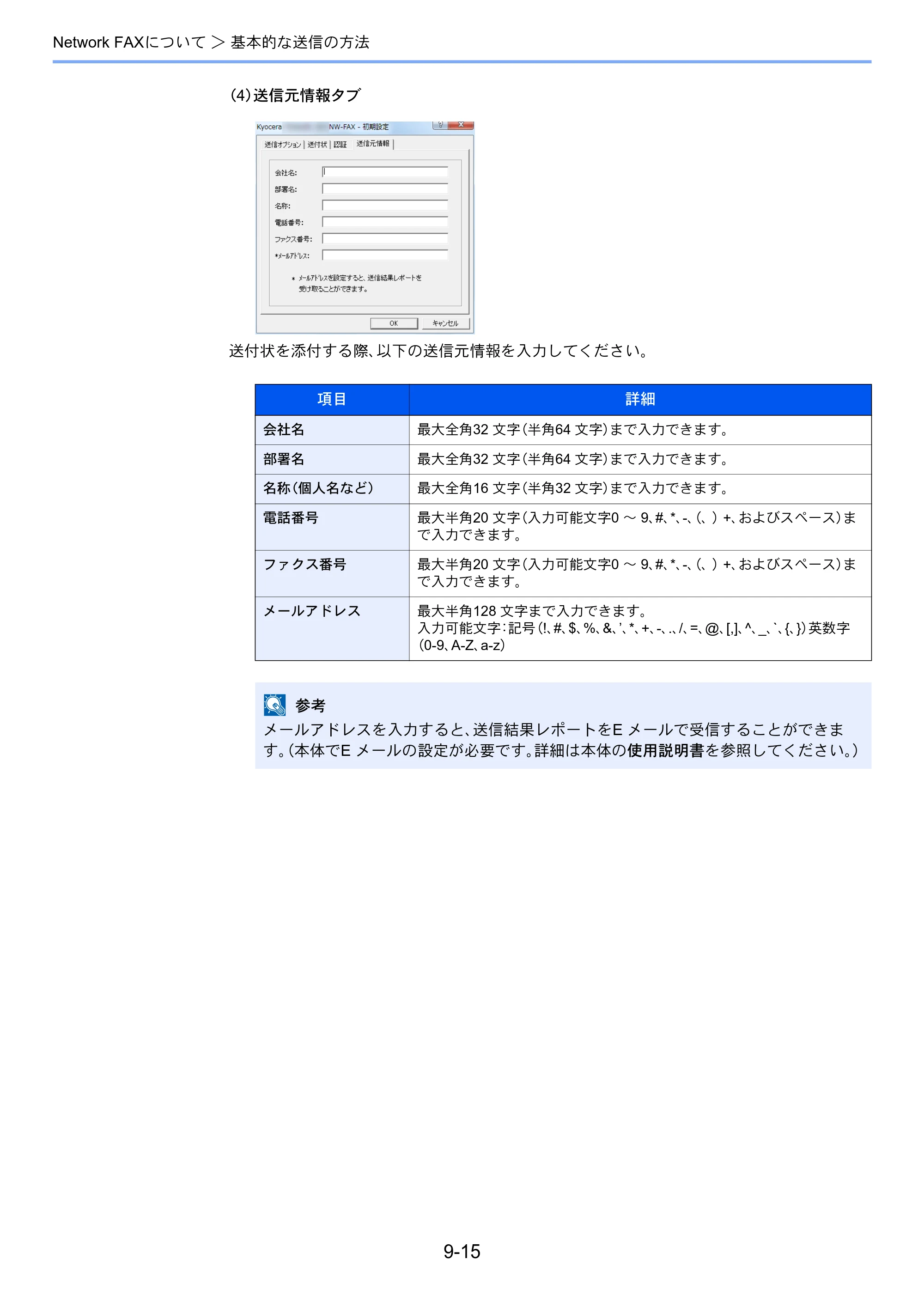 京セラ TASKalfa 2551ci / TASKalfa 3051ci / TASKalfa 3551ci TASKalfa 8001i/6501i FAX使用説明書 — 原本ページ — 219ページ