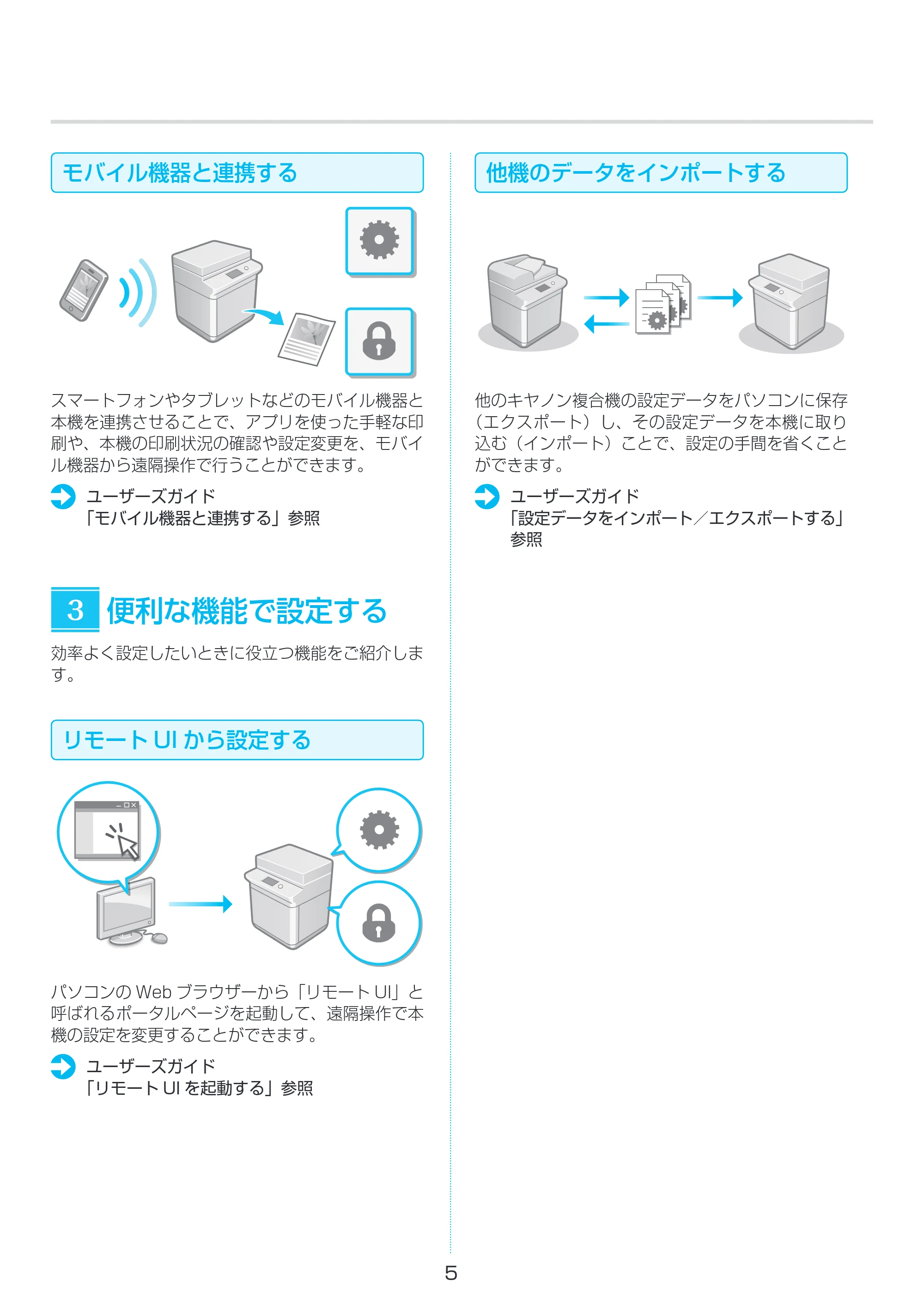 キヤノン LBP961Ci セットアップガイド 2021年12月2日更新(PDF:1.70MB) — 原本ページ — 5ページ