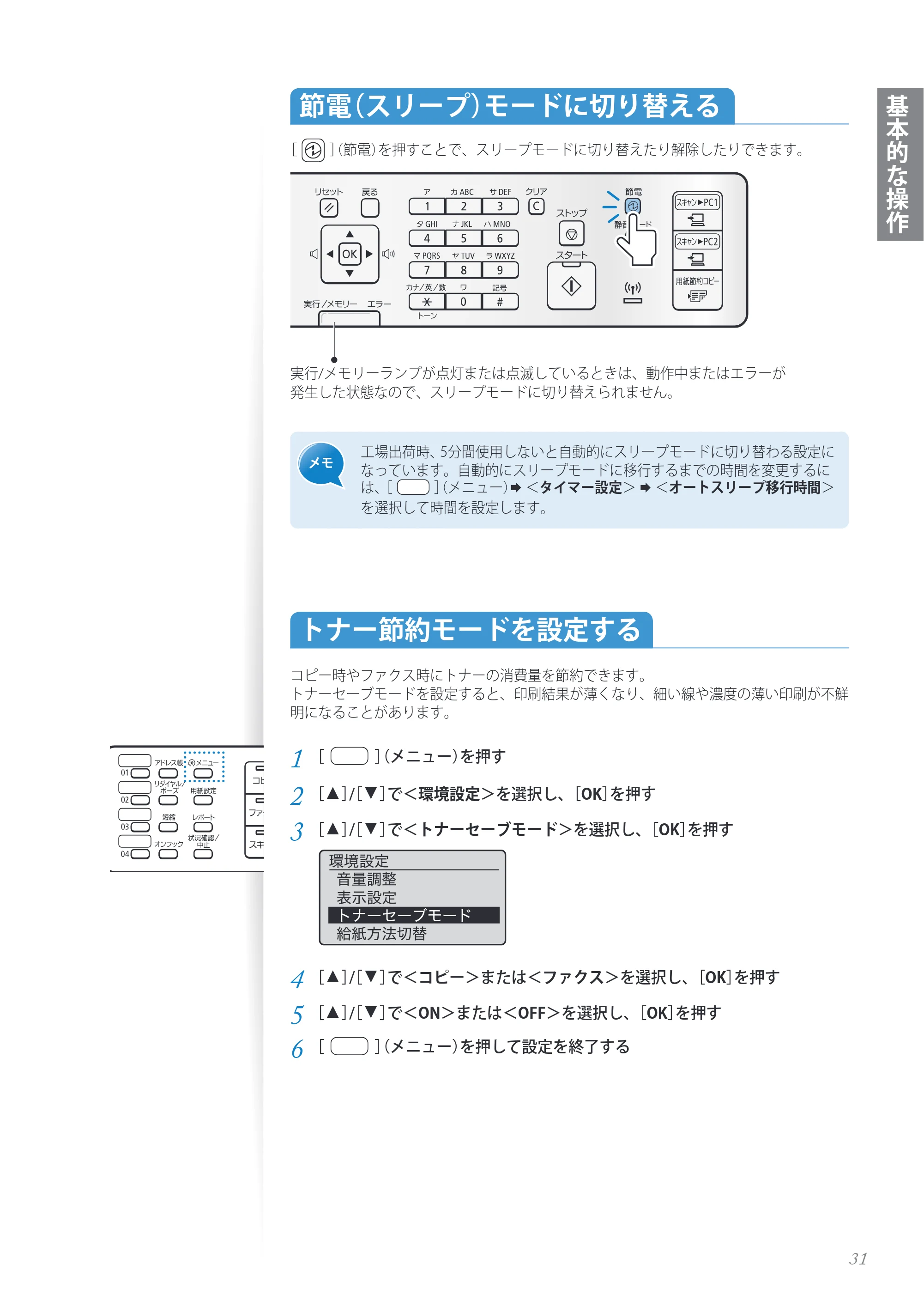 キヤノン MF4890dw/MF4870dn/MF4830d/MF4820d/MF4750 基本操作ガイド 2013年5月9日更新(PDF:35.3MB) — 原本ページ — 31ページ