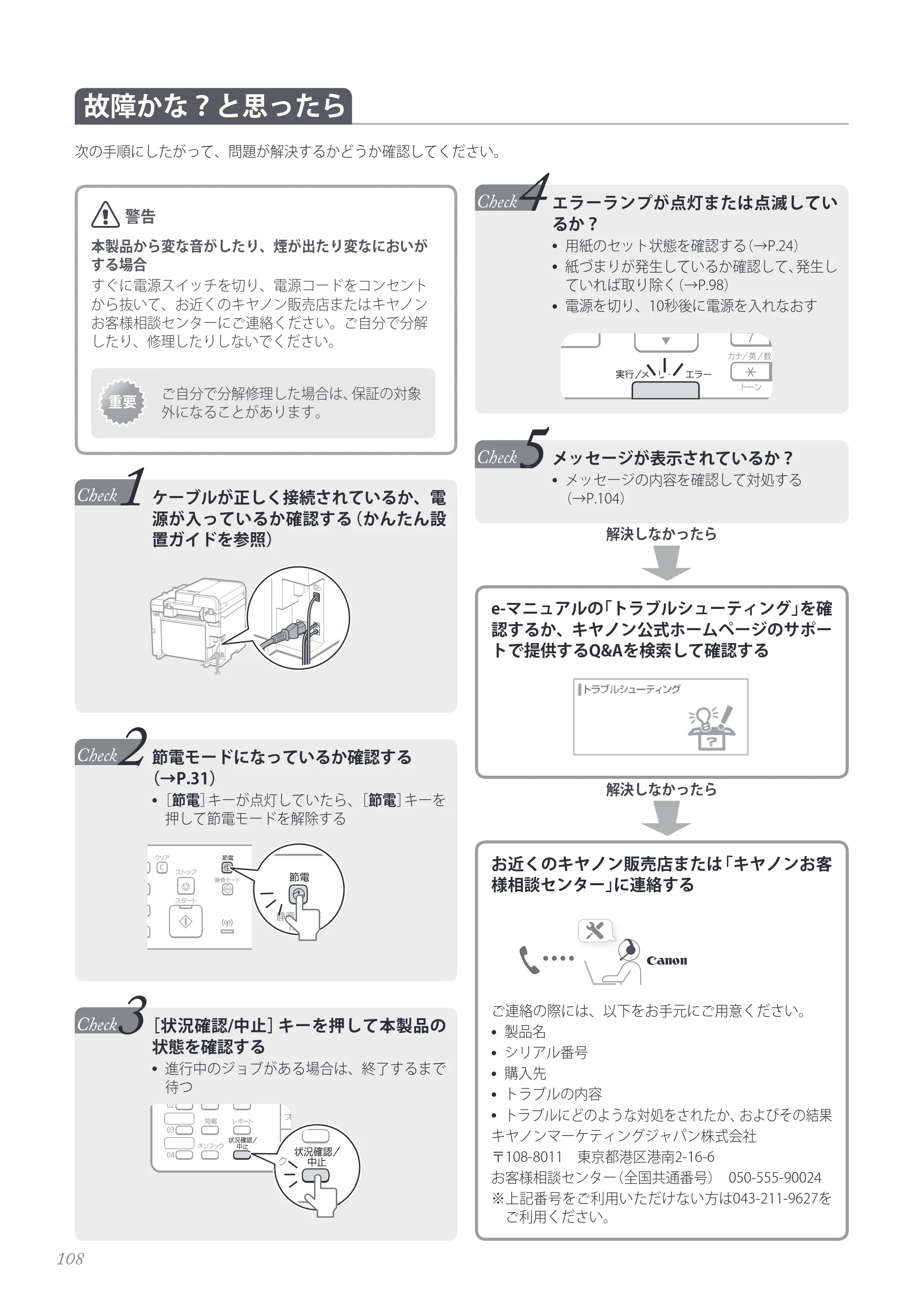 キヤノン MF4890dw/MF4870dn/MF4830d/MF4820d/MF4750 基本操作ガイド 2013年5月9日更新（PDF：35.3MB） — 原本ページ — 108ページ