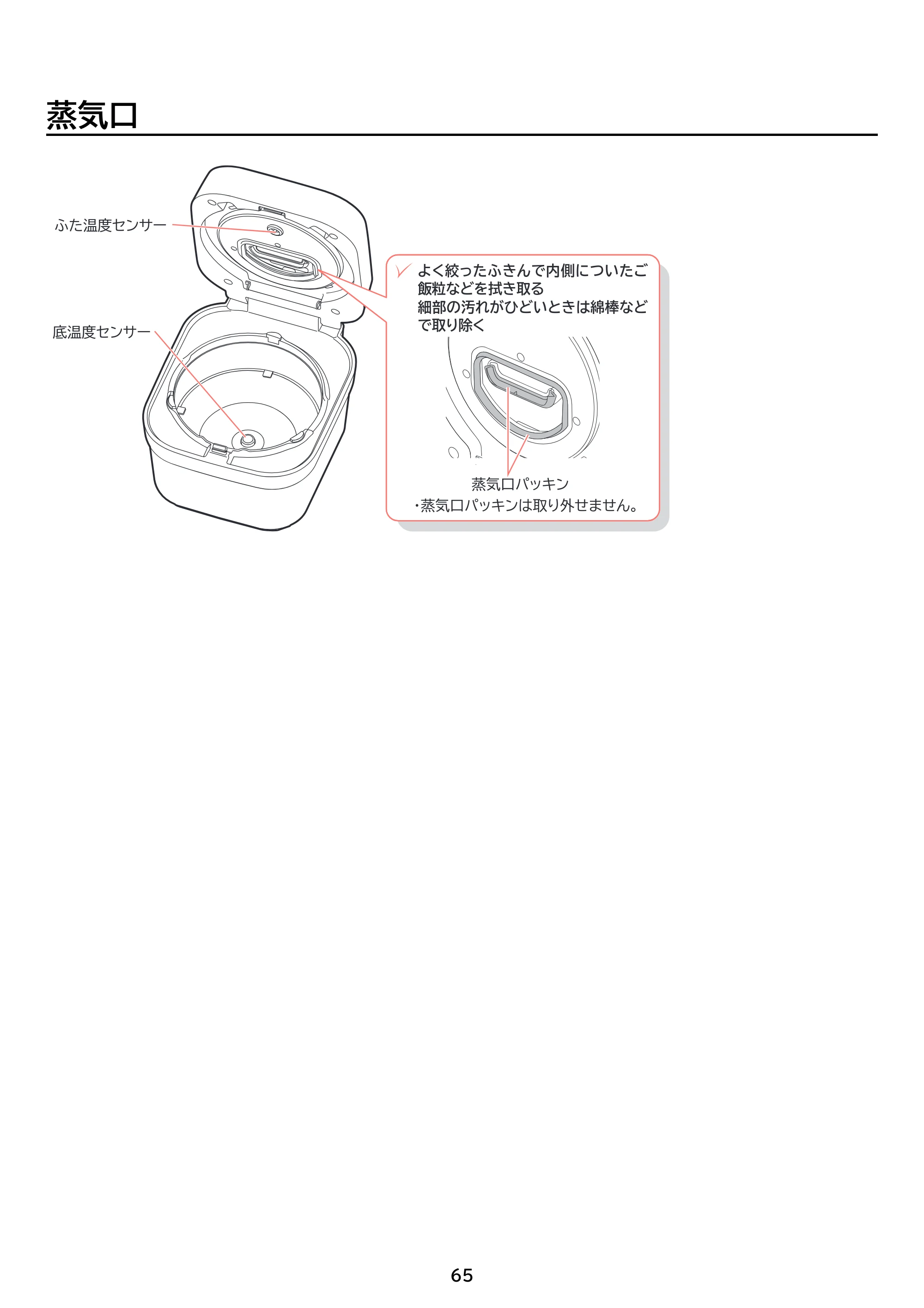 アイリスオーヤマ RC-IGA50AZ-DA 取扱説明書 — 原本ページ — 65ページ