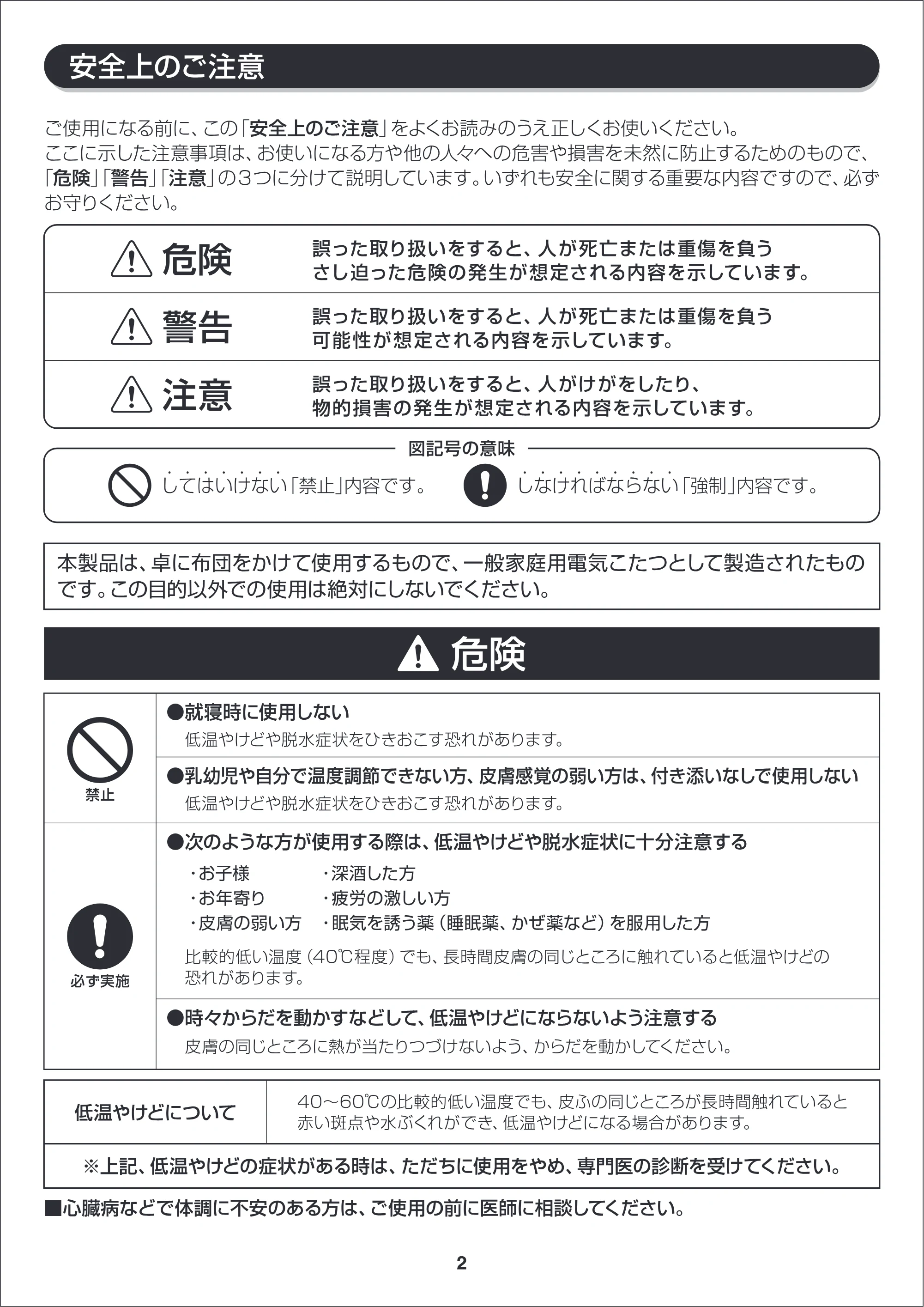 アイリスオーヤマ CAK-75 取扱説明書 — CAK75_P02_v8ol [更新済み] — 原本ページ — 2ページ