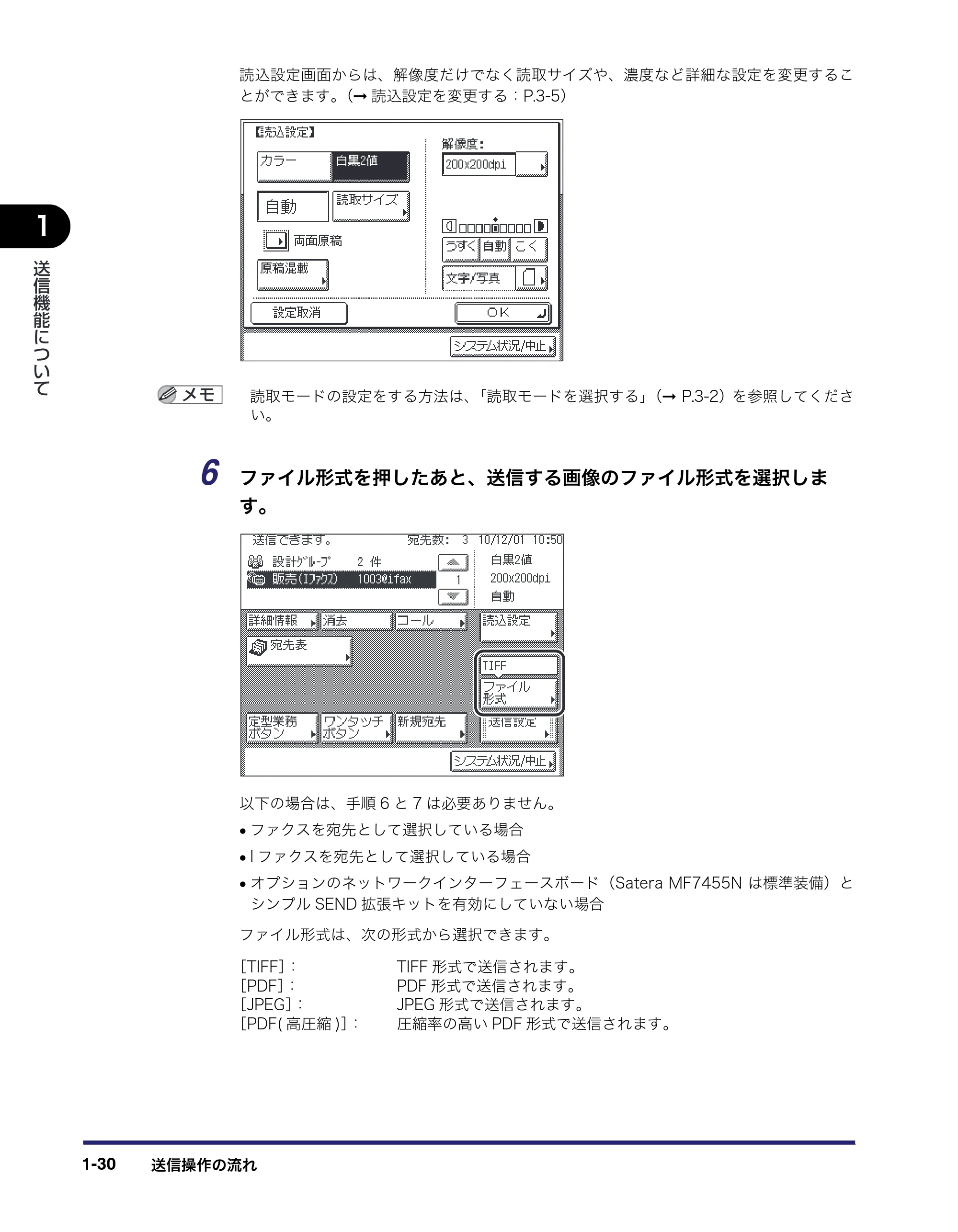 キヤノン MF7455N/MF7430 送信／ファクスガイド 2010年10月12日更新 （PDF形式／12.46Mバイト） — 原本ページ — 44ページ