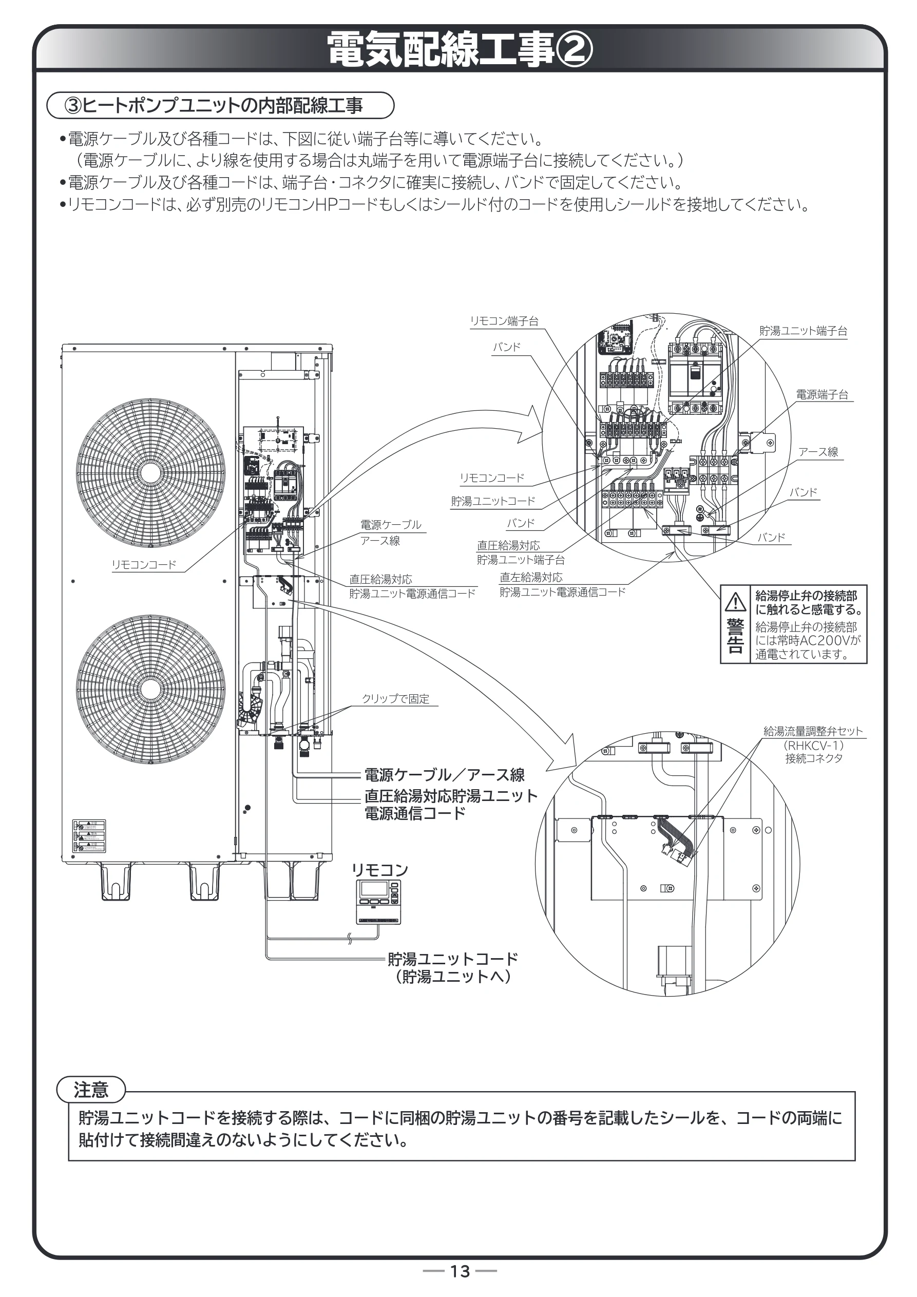 日立 RHK-15CD 取扱説明書 — 電気配線工事2 — 図版 65-1 — 65ページ