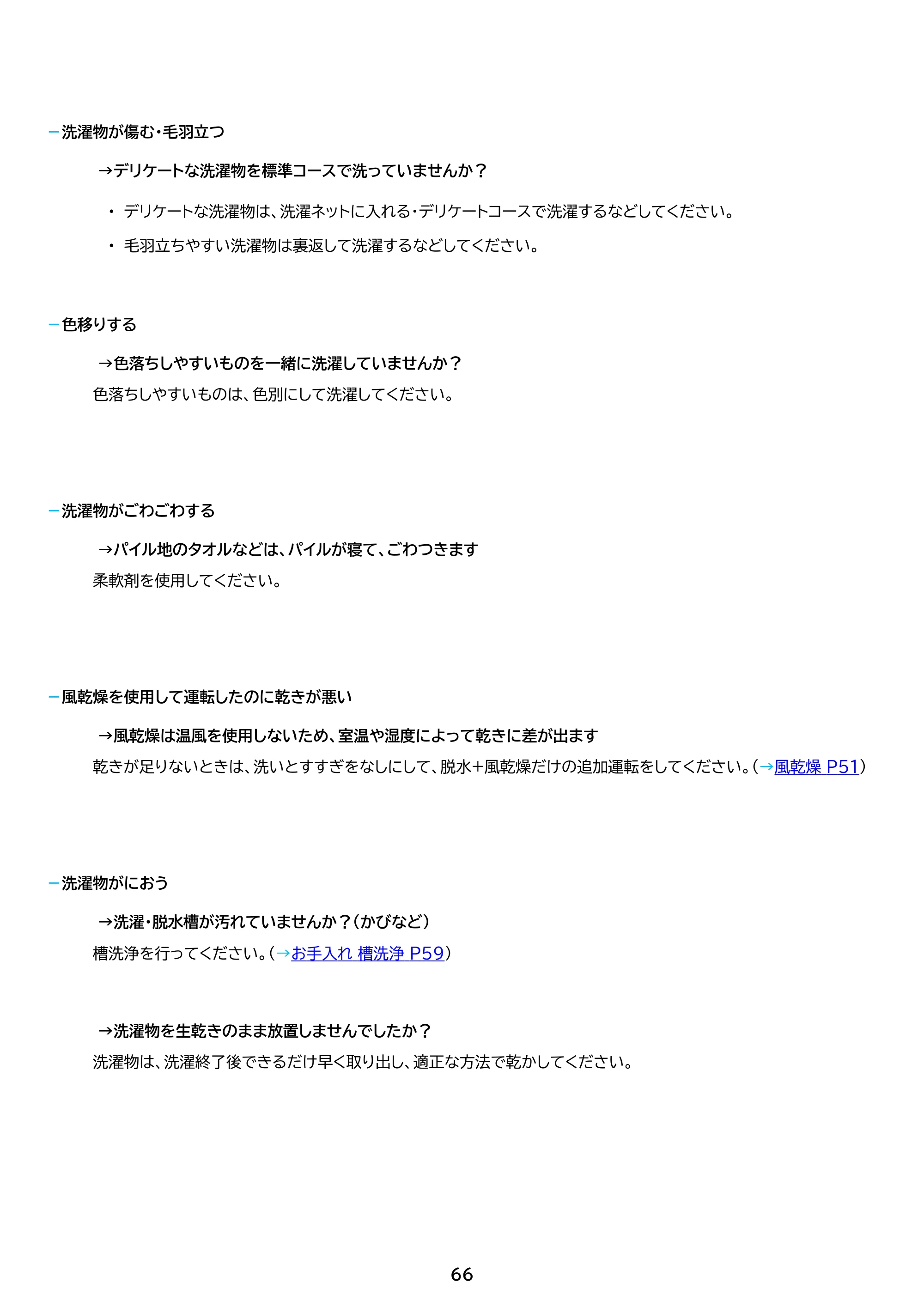 アイリスオーヤマ ITW-80A02 取扱説明書 — 原本ページ — 66ページ