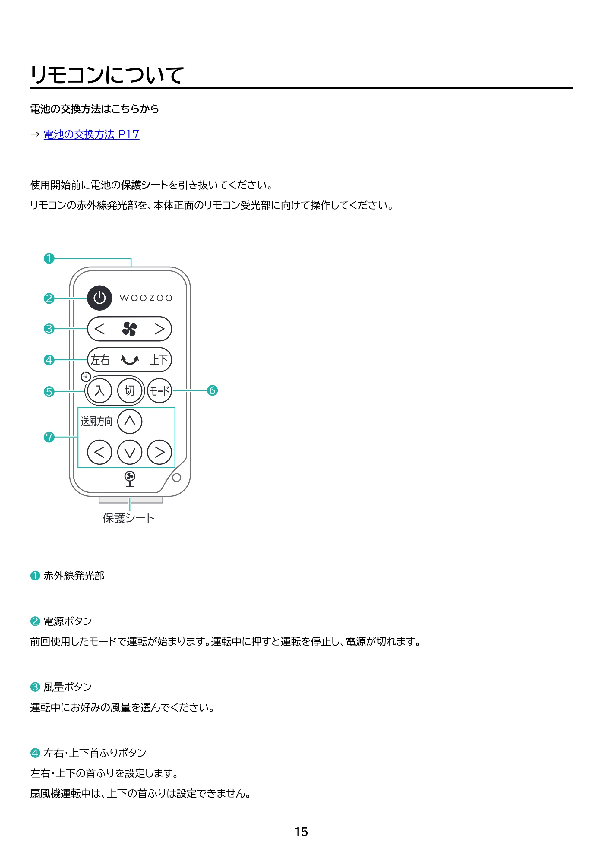 アイリスオーヤマ KSF-SDC151TEC 取扱説明書 — 原本ページ — 15ページ