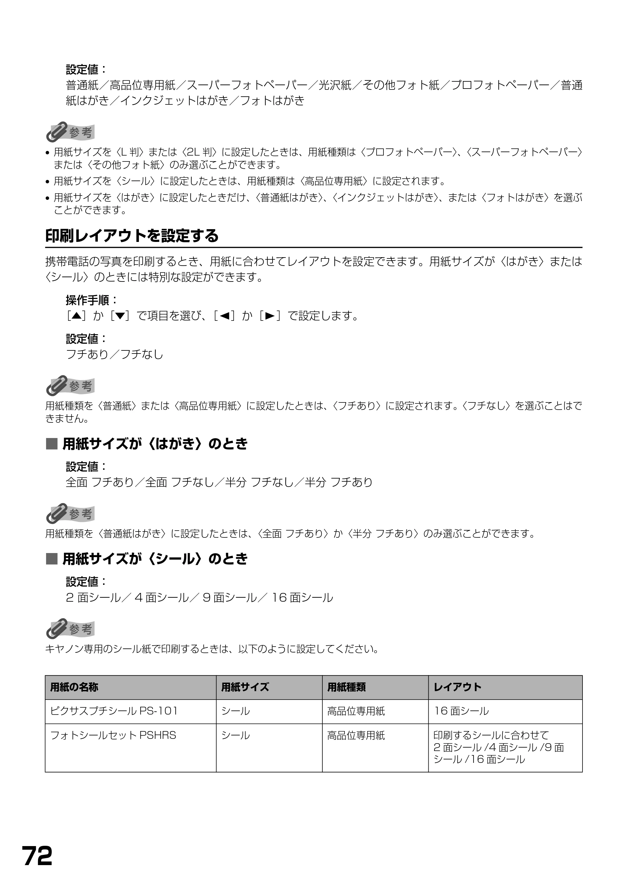 キヤノン PIXUS MP900 基本操作ガイド （PDF形式／9.38Mバイト） — 原本ページ — 74ページ