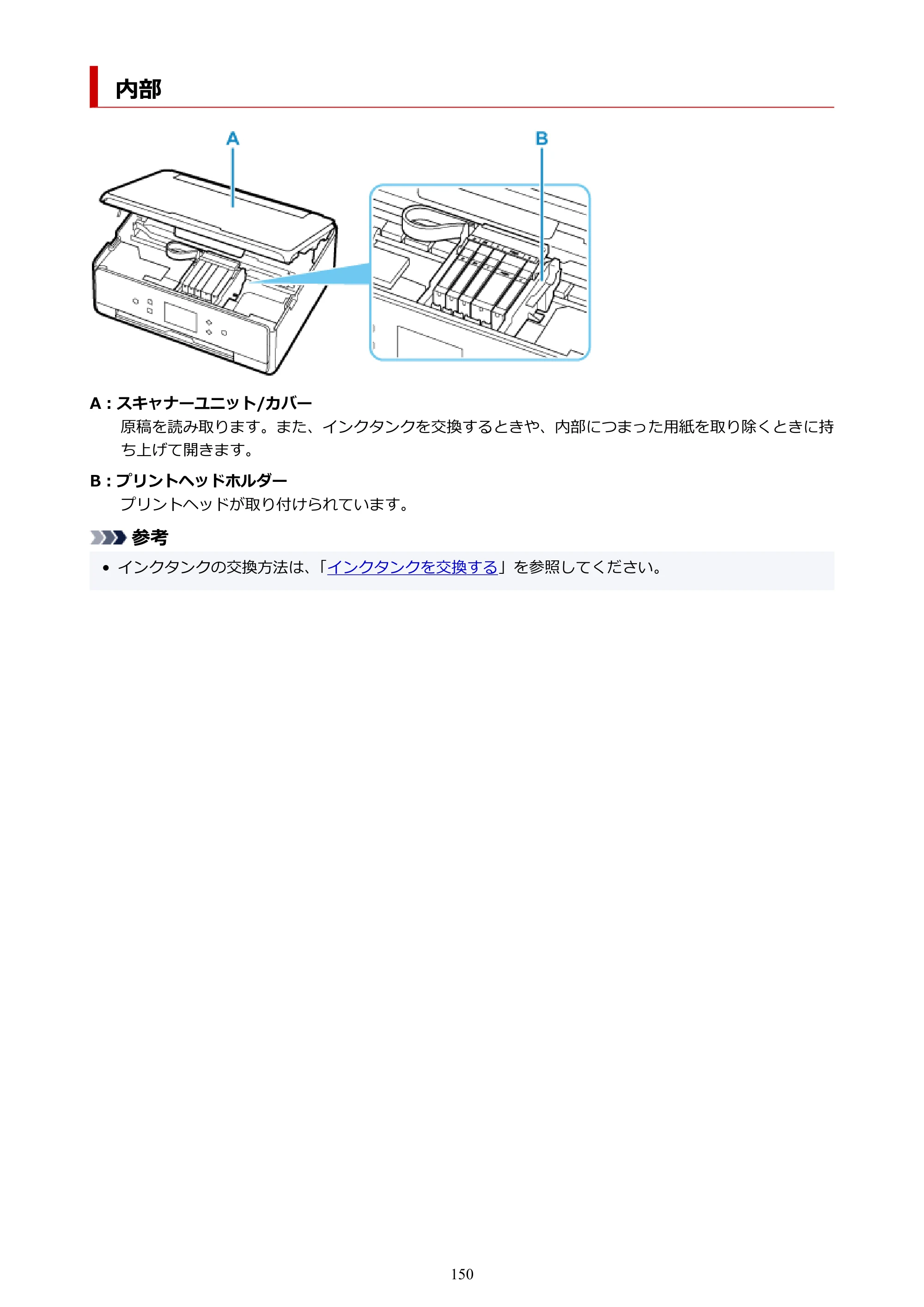 キヤノン PIXUS TS6330 オンラインマニュアル PDF版（Windows版） — 内部 — 原本ページ — 150ページ