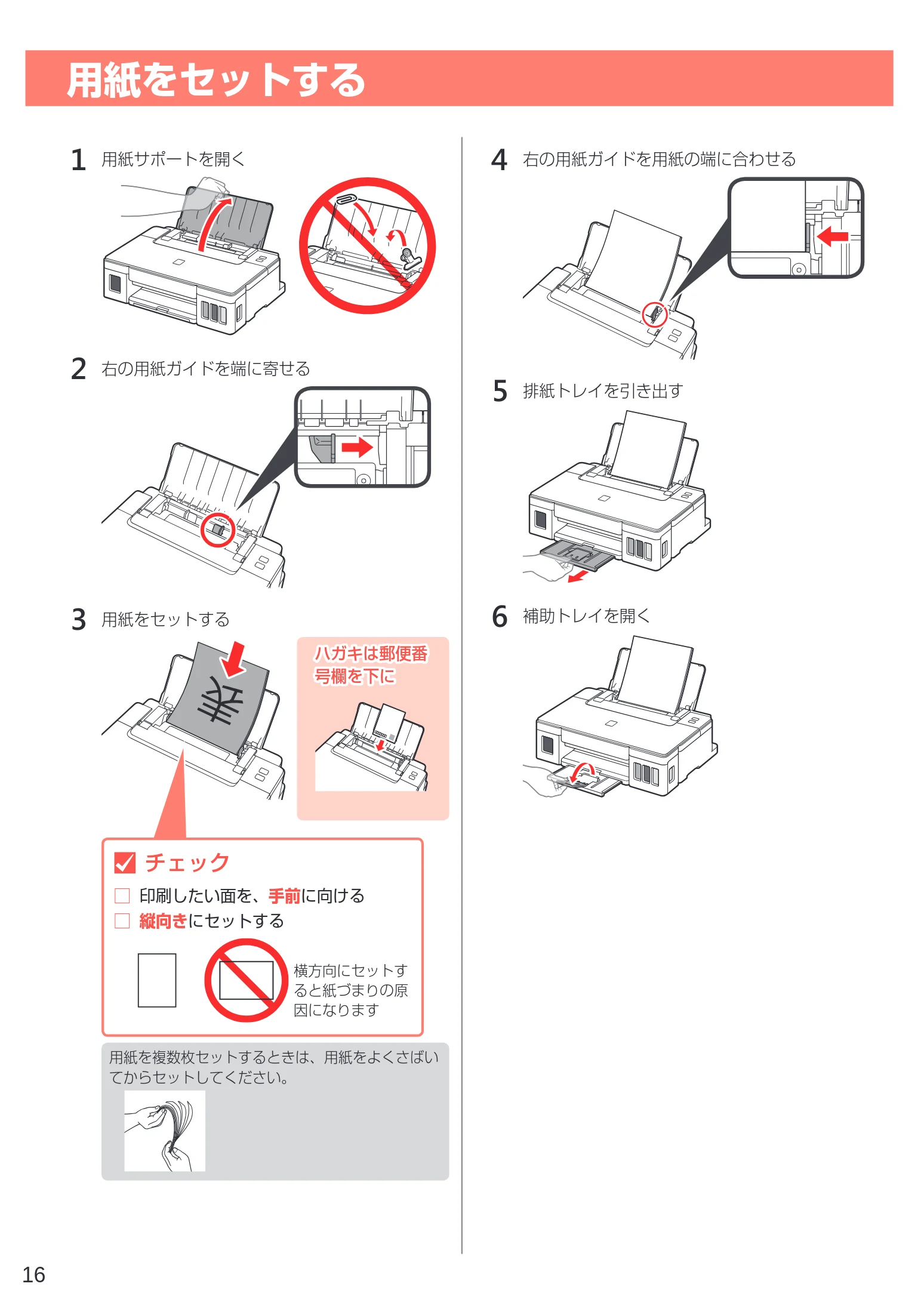 キヤノン G1310 設置・基本操作マニュアル 2022年2月15日掲載（PDF：3.61MB） — 用紙をセットする — 図版 18-1 — 18ページ