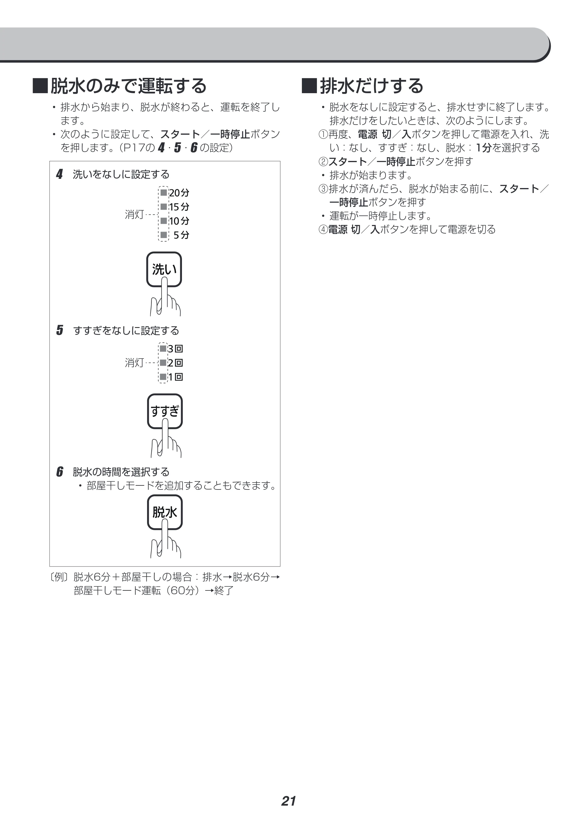 アイリスオーヤマ KAW-60A 取扱説明書 — 原本ページ — 21ページ