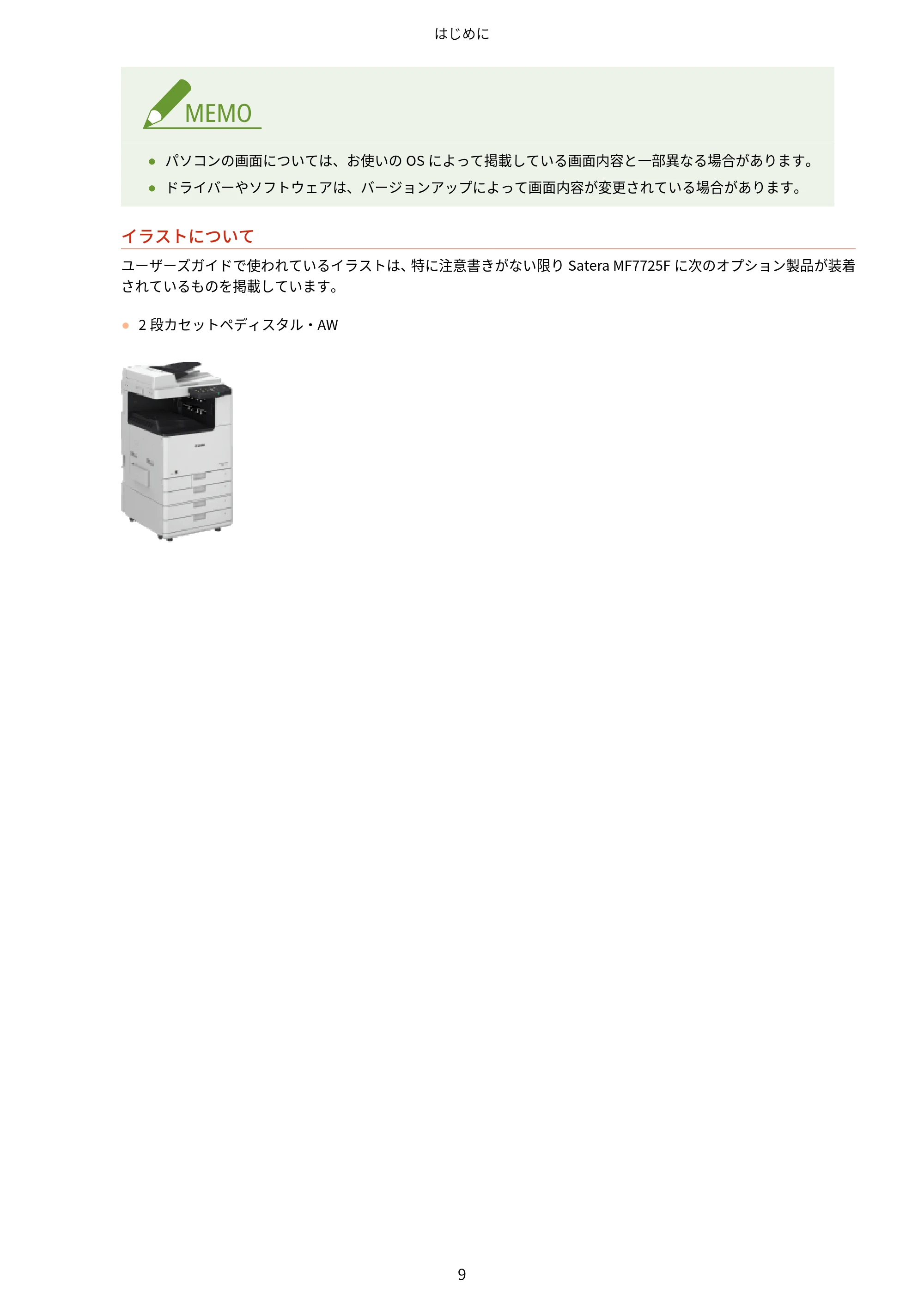 キヤノン MF7725F ユーザーズガイド 2025年11月6日更新(PDF:17.2MB) — 原本ページ — 22ページ