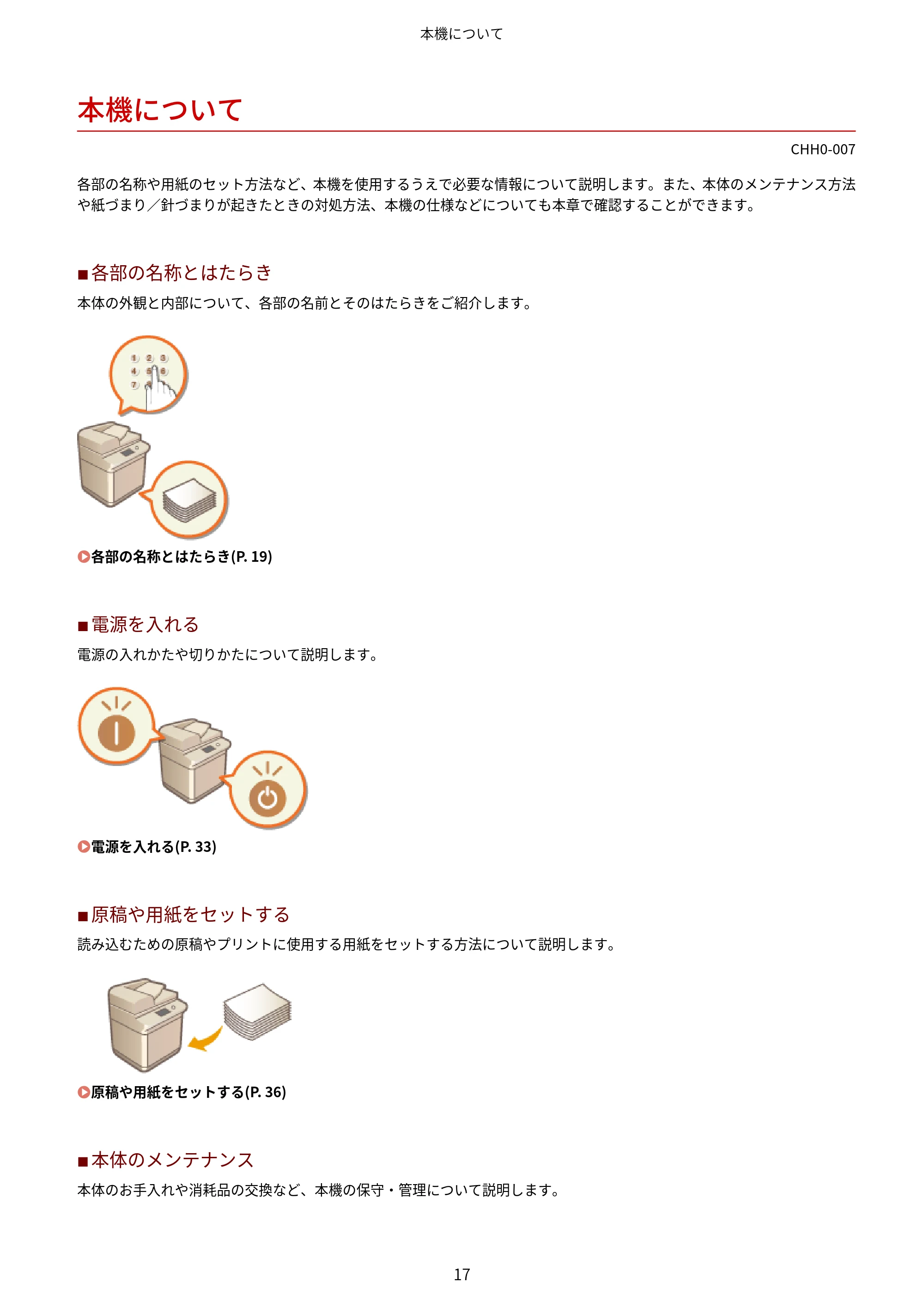 キヤノン MF7725F ユーザーズガイド 2025年11月6日更新(PDF:17.2MB) — 本機について — 原本ページ — 30ページ