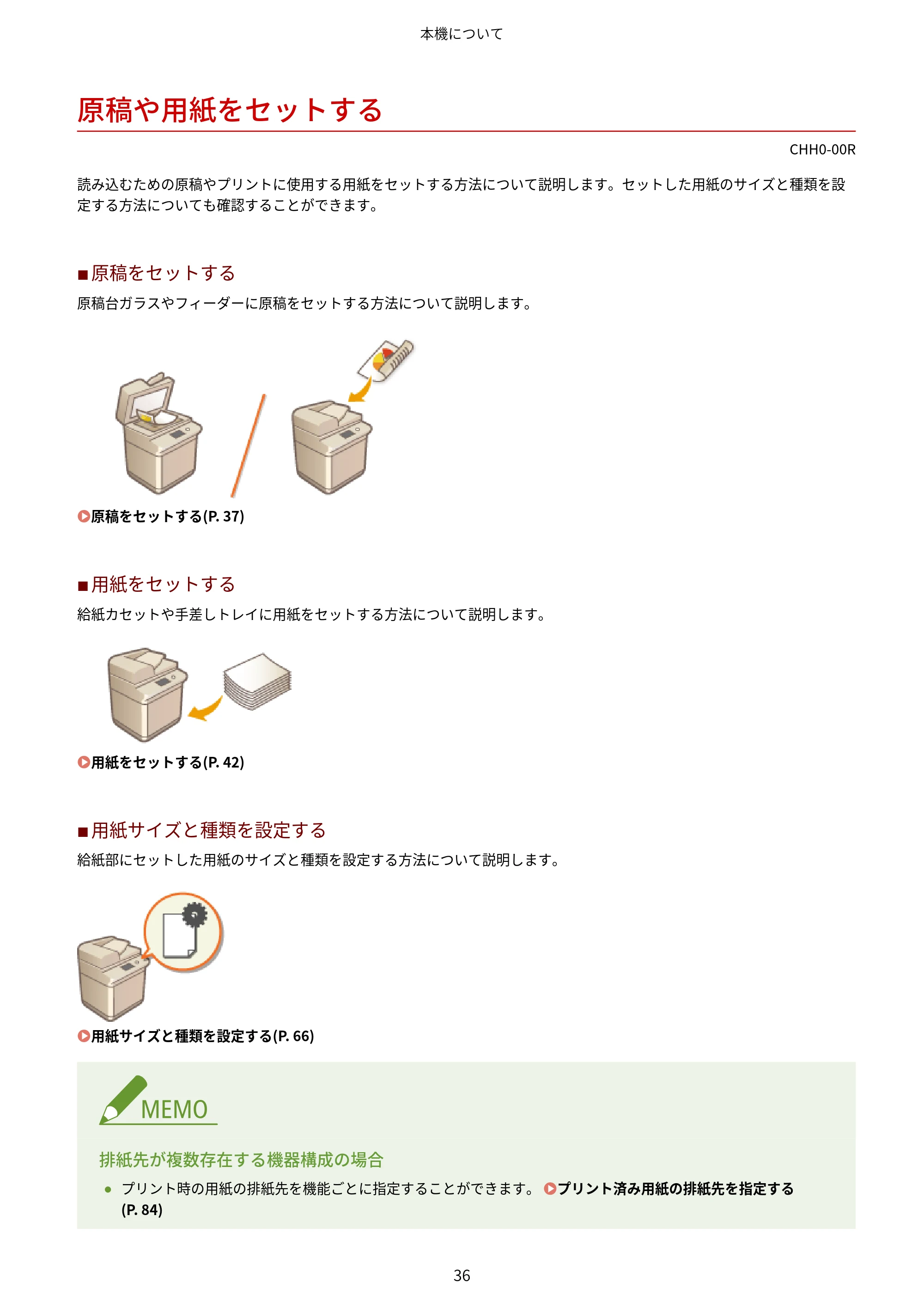 キヤノン MF7725F ユーザーズガイド 2025年11月6日更新(PDF:17.2MB) — 原稿や用紙をセットする — 原本ページ — 49ページ