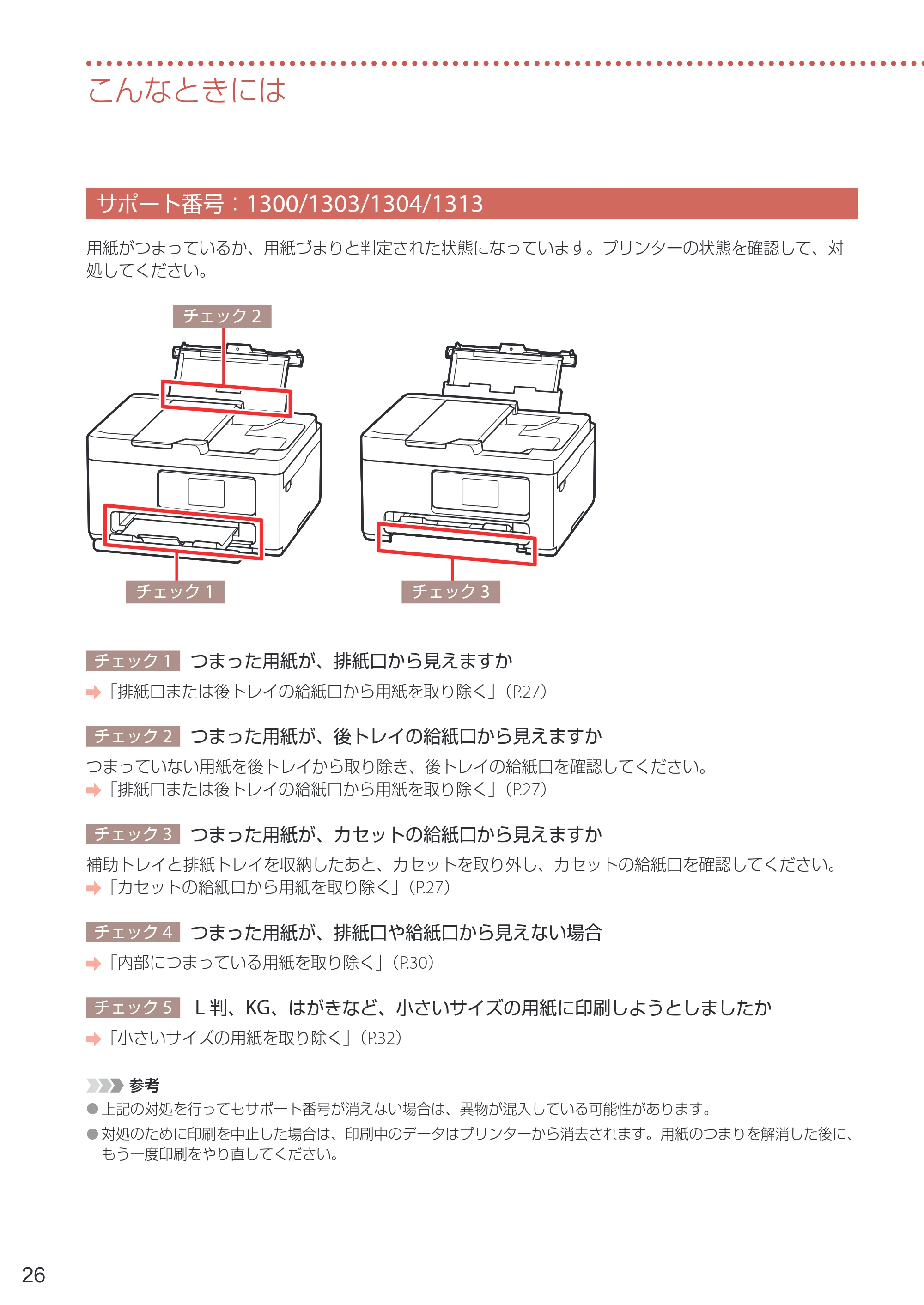 キヤノン PIXUS TS6730 設置・基本操作マニュアル 2023年10月26日掲載（PDF：4.7MB） — サポート番号：1300/1303/1304/1313 — 原本ページ — 28ページ