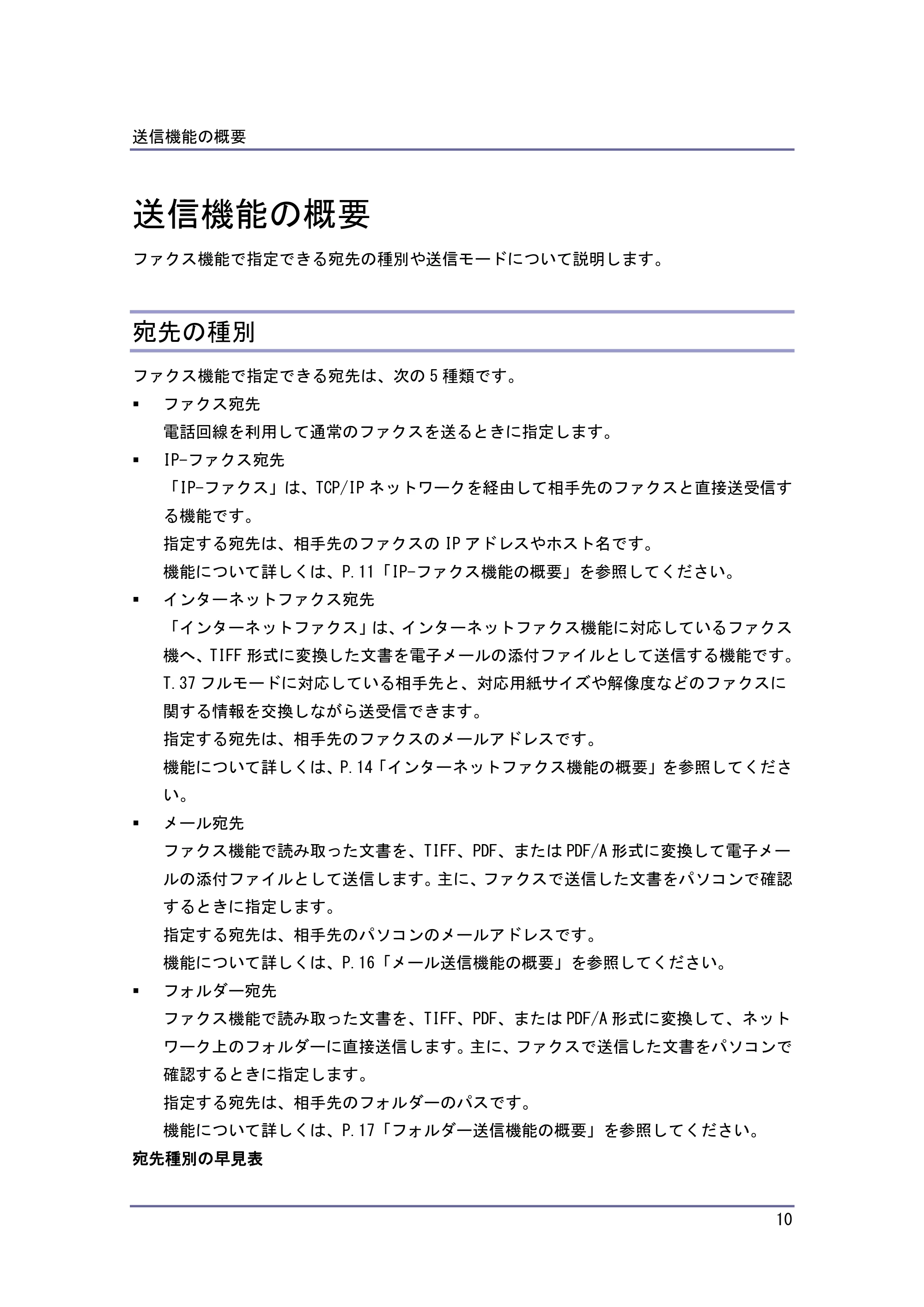 キヤノン PostScript3 ファクス （PDF形式／10.22Mバイト） — IP-ファクス機能の概要 — 原本ページ — 11ページ