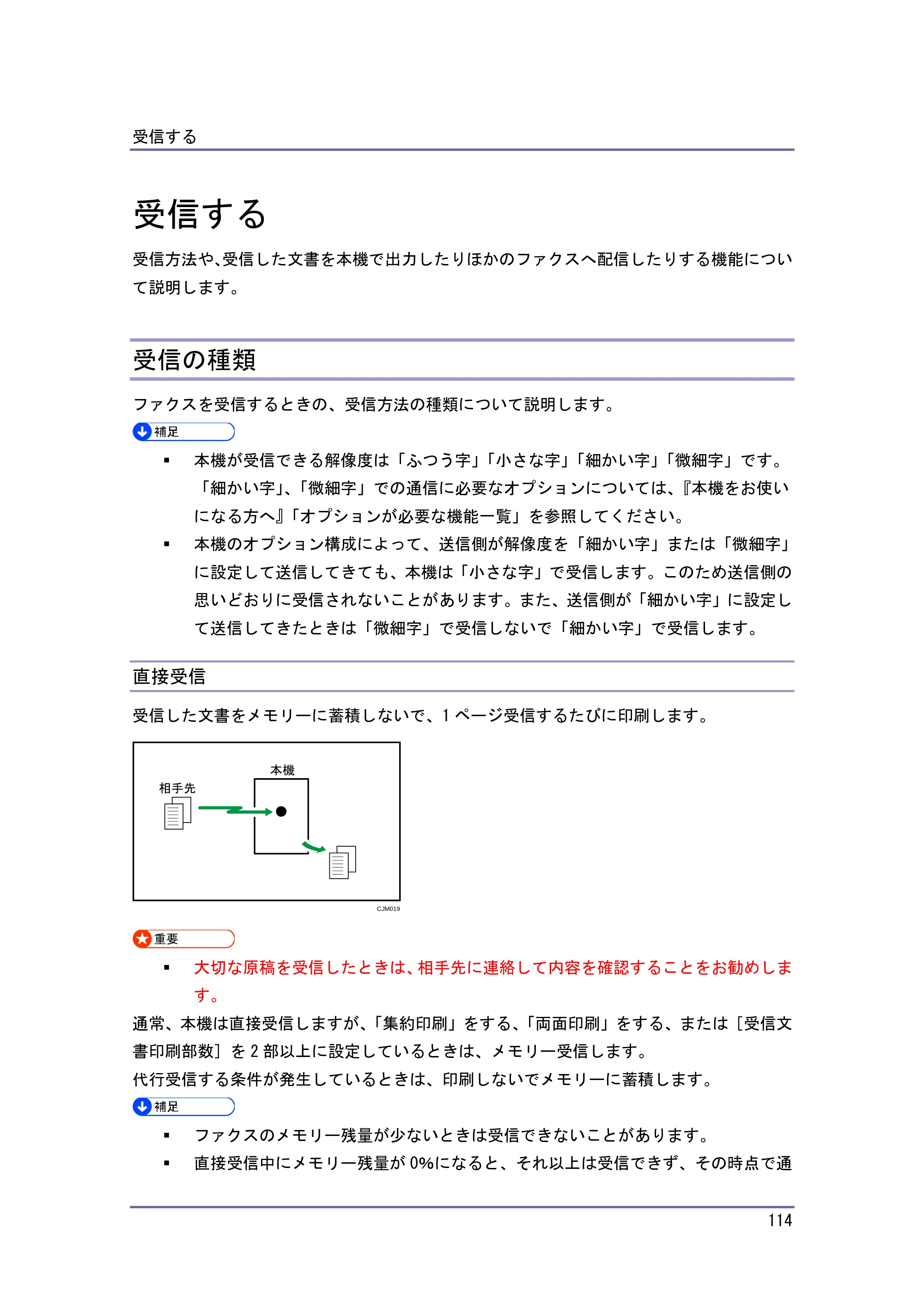 キヤノン PostScript3 ファクス （PDF形式／10.22Mバイト） — メモリー受信 — 原本ページ — 115ページ