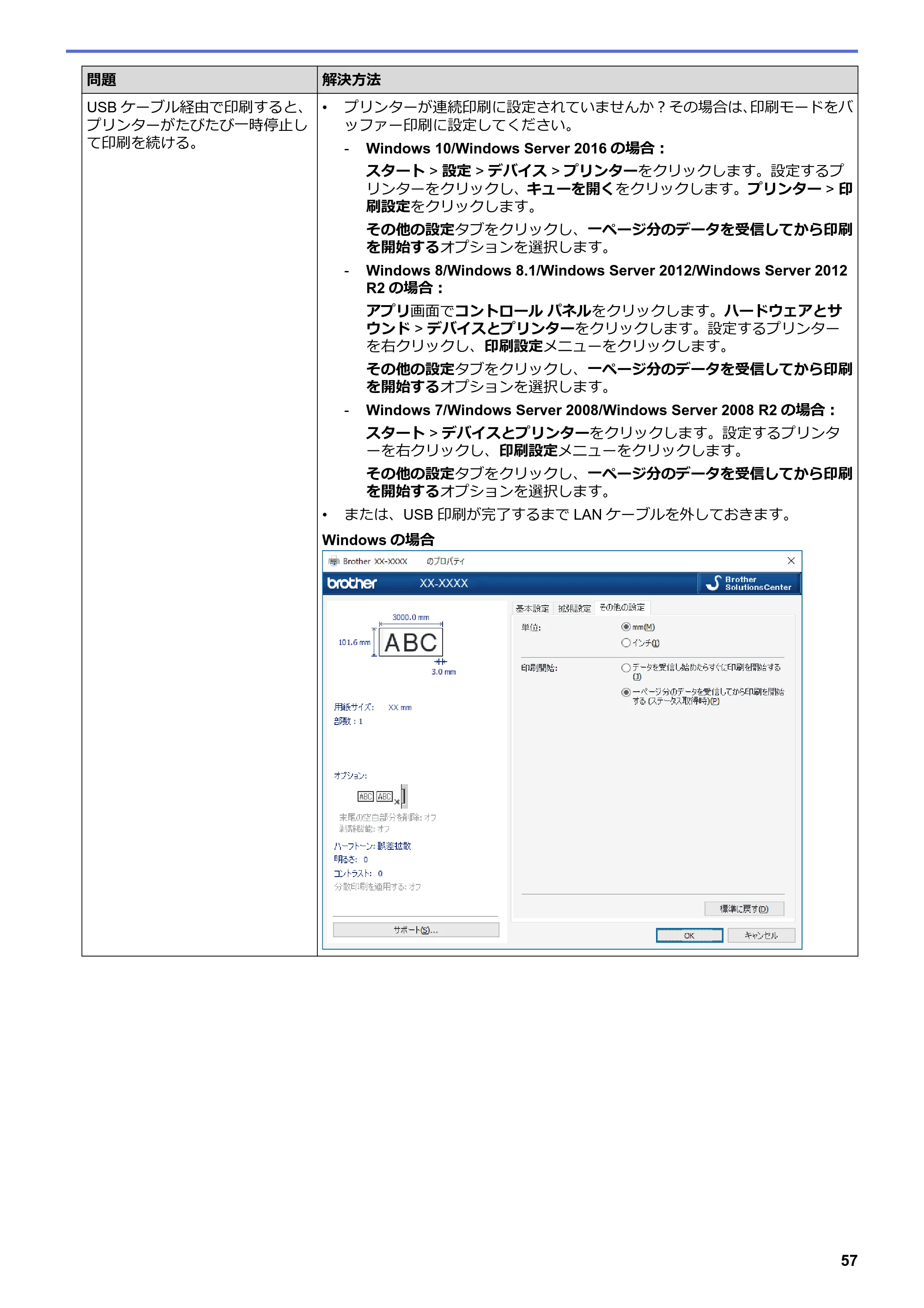 ブラザー TD-4420DNZ ユーザーズガイド — 原本ページ — 60ページ