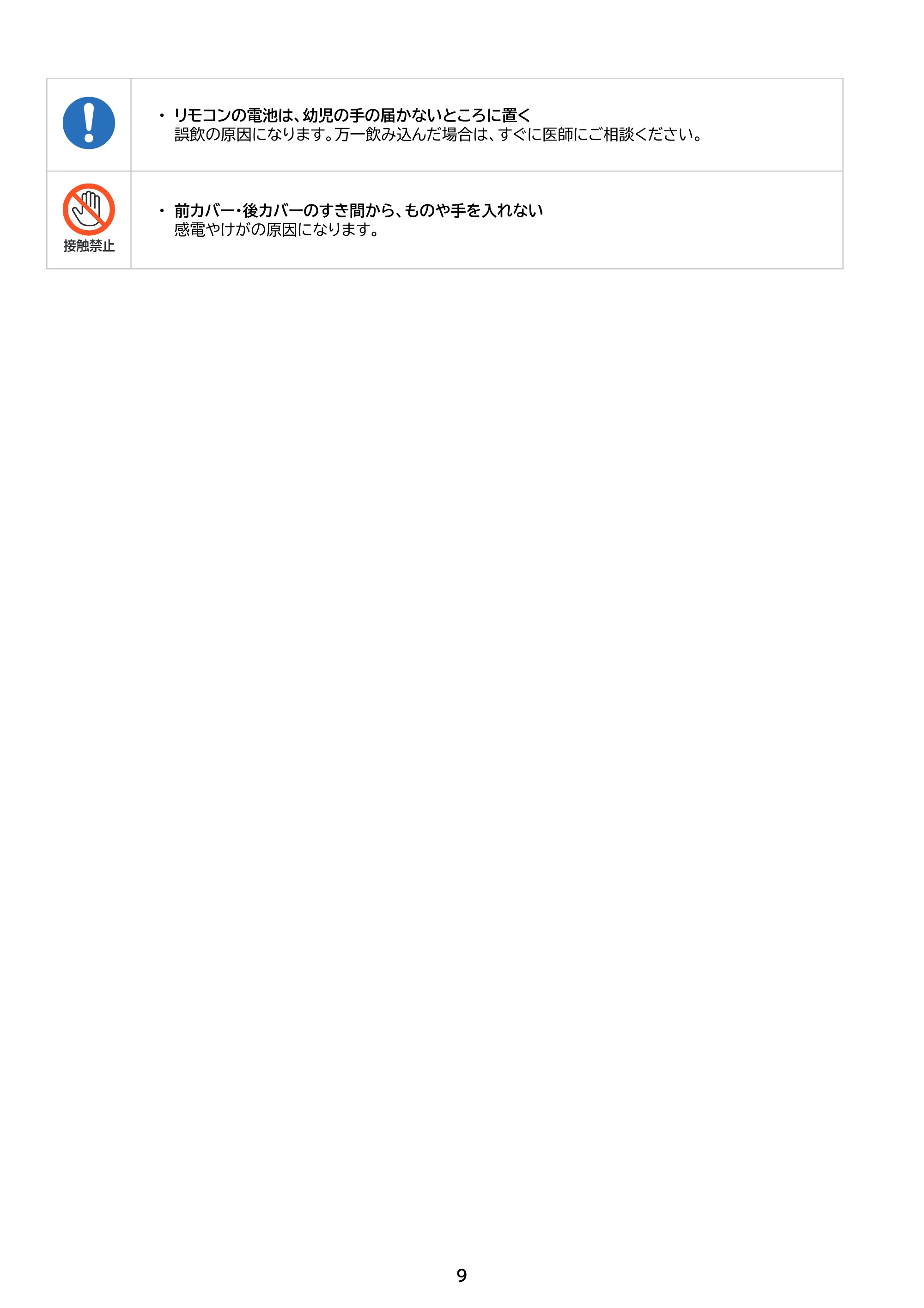 アイリスオーヤマ LFD-307LE 取扱説明書 — 原本ページ — 9ページ