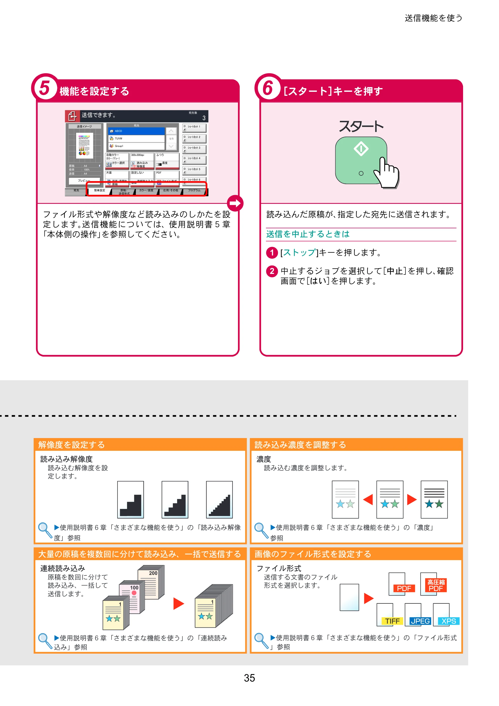 京セラ TASKalfa 3010i / TASKalfa 3510i TASKalfa 3510i/3010i クイックガイド — 原本ページ — 35ページ