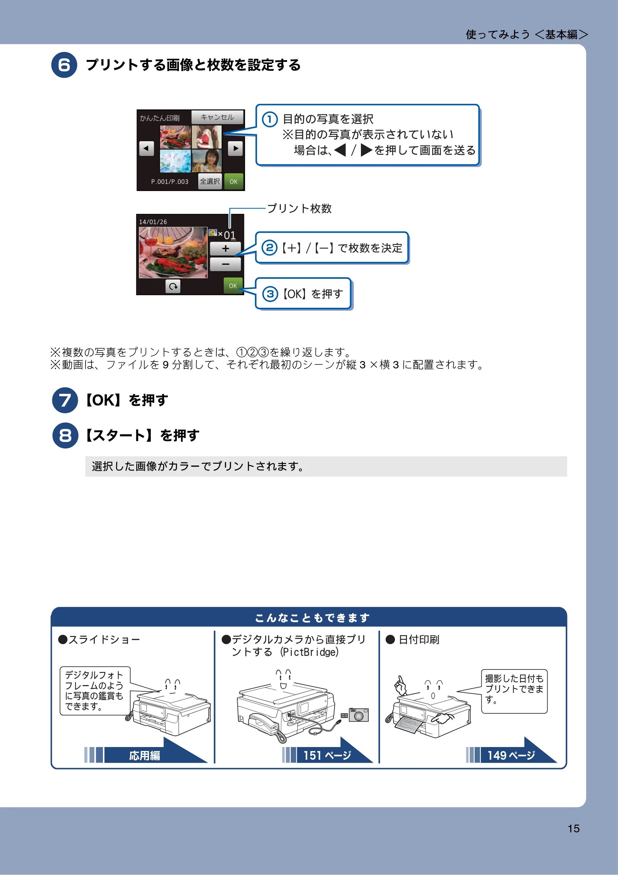 ブラザー MFC-J987DN / MFC-J987DWN ユーザーズガイド ～基本編～ — 原本ページ — 15ページ