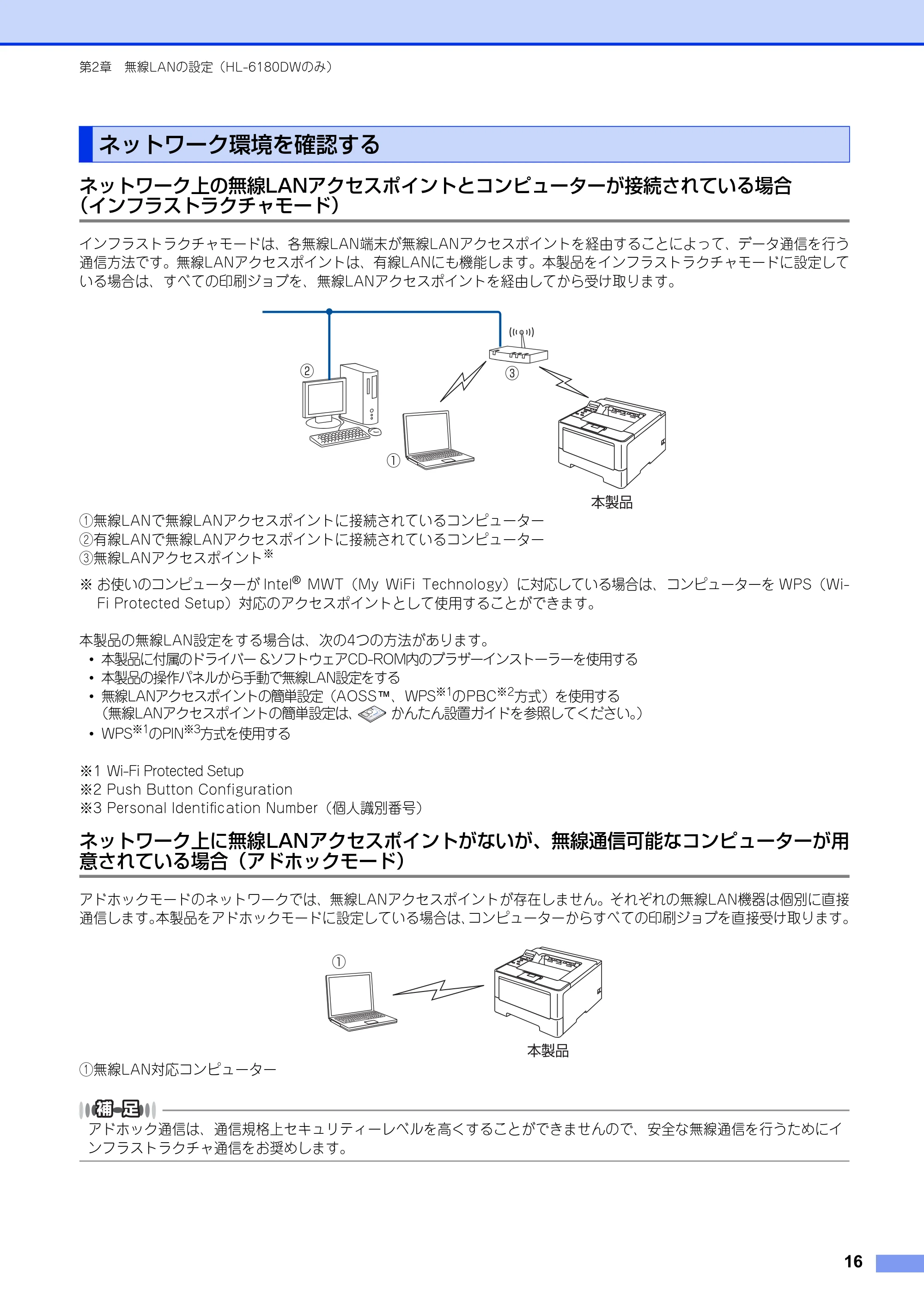 ブラザー HL-6180DW / HL-5450DN ユーザーズガイド ~ネットワーク編~ — ネットワーク環境を確認する — 原本ページ — 17ページ