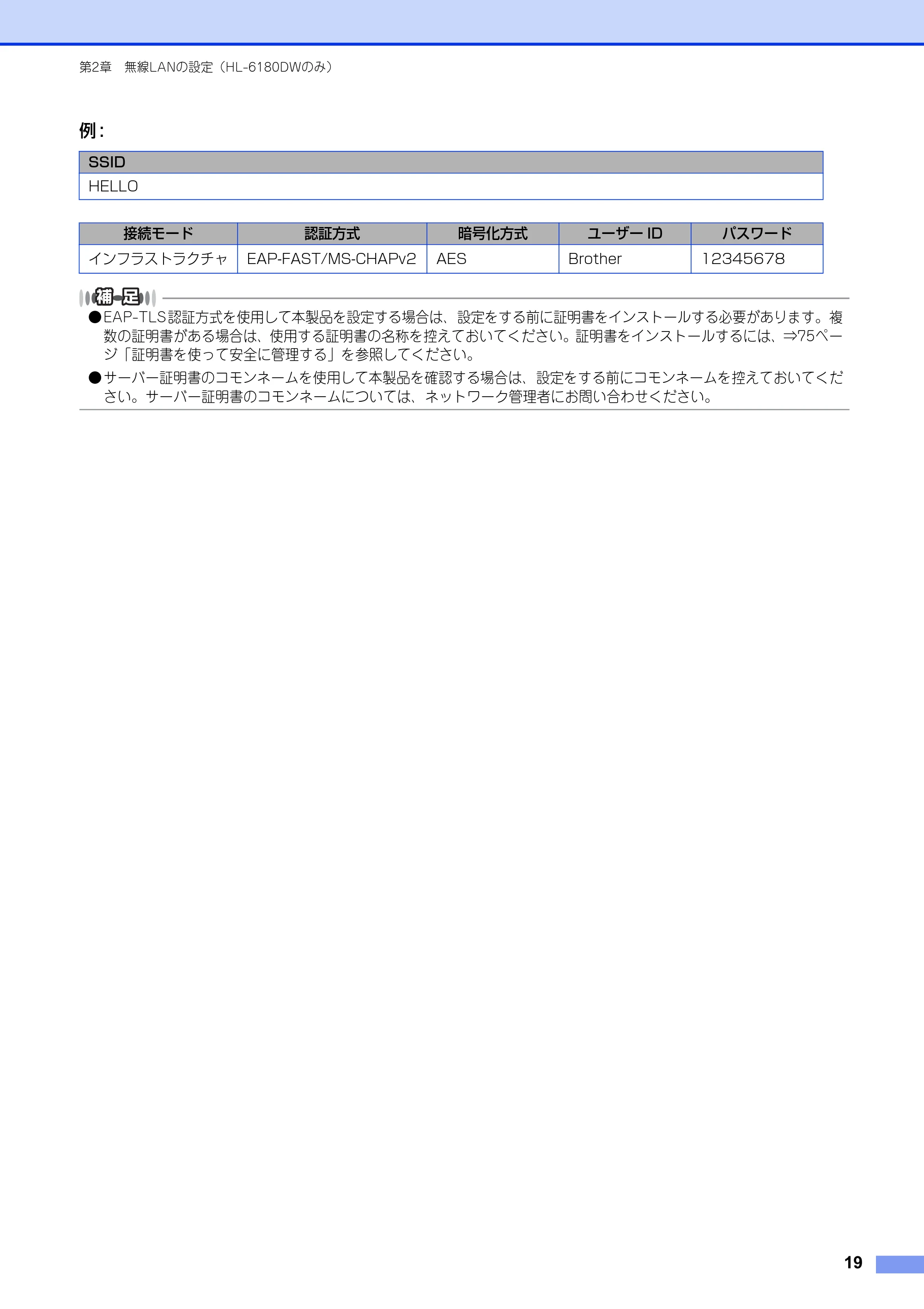 ブラザー HL-6180DW / HL-5450DN ユーザーズガイド ~ネットワーク編~ — 原本ページ — 20ページ