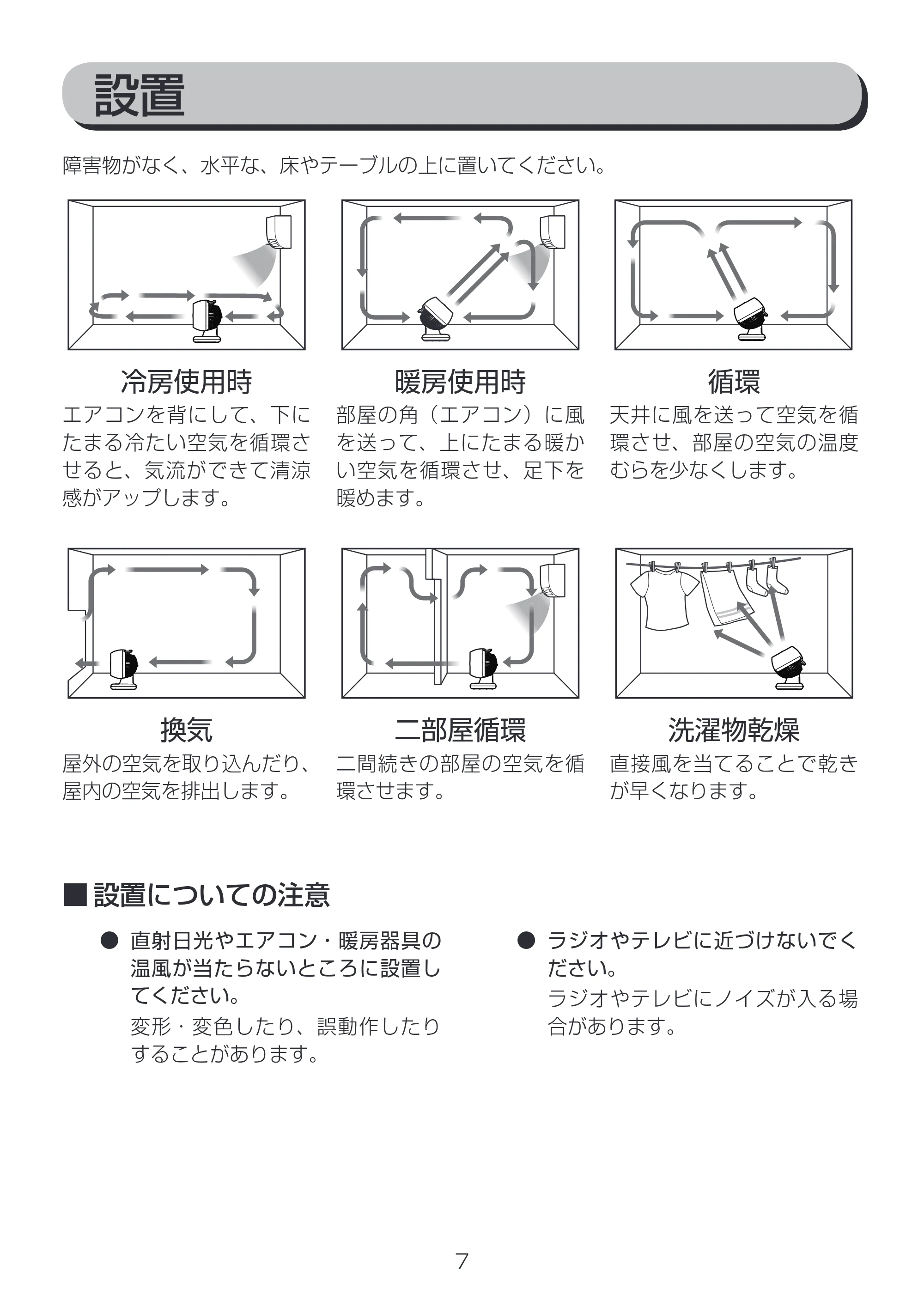 アイリスオーヤマ PCF-C15 取扱説明書 — 原本ページ — 7ページ
