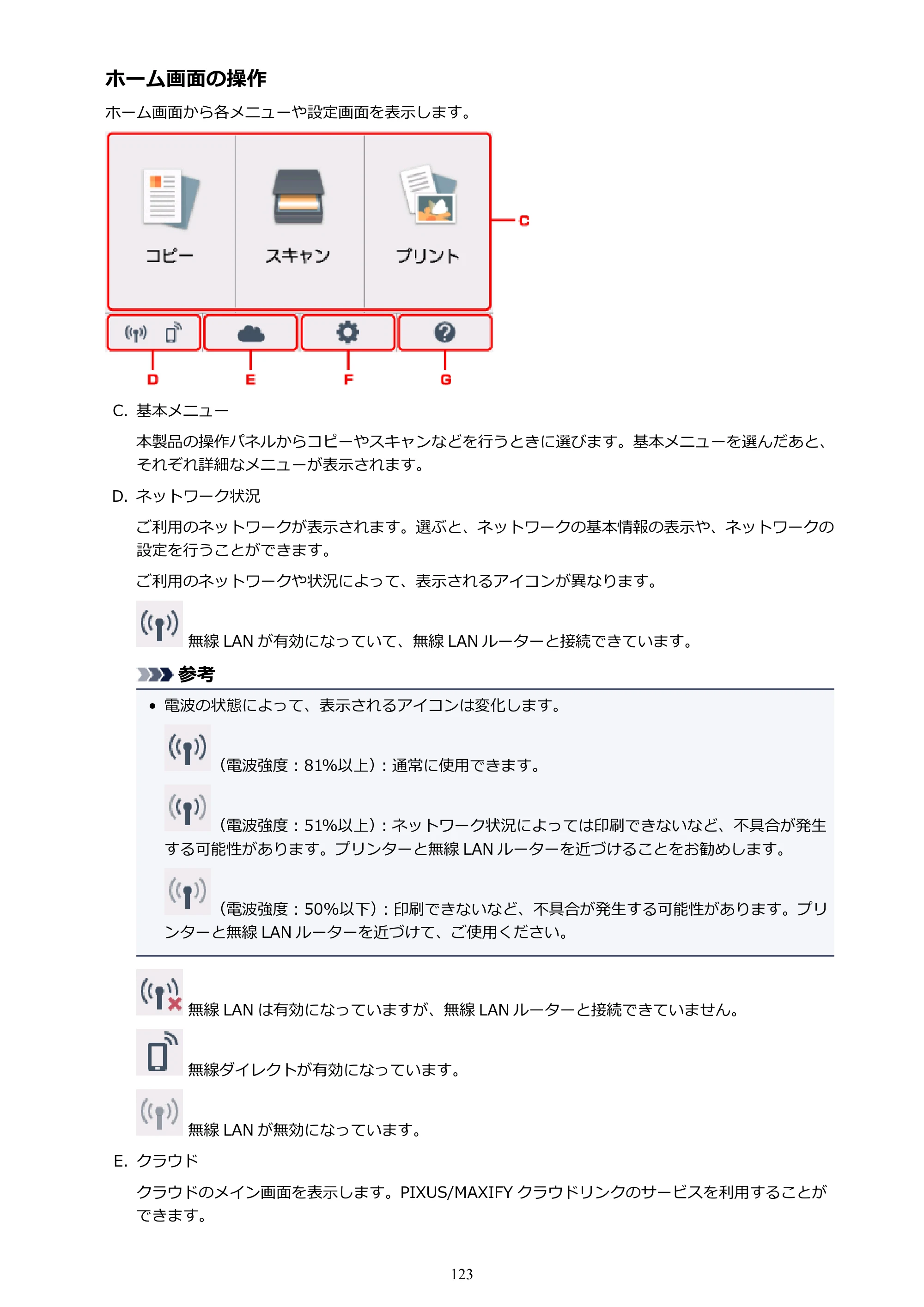 キヤノン PIXUS TS8030 電子マニュアル PDF版（Mac版）（PDF：15.5MB） — 原本ページ — 123ページ