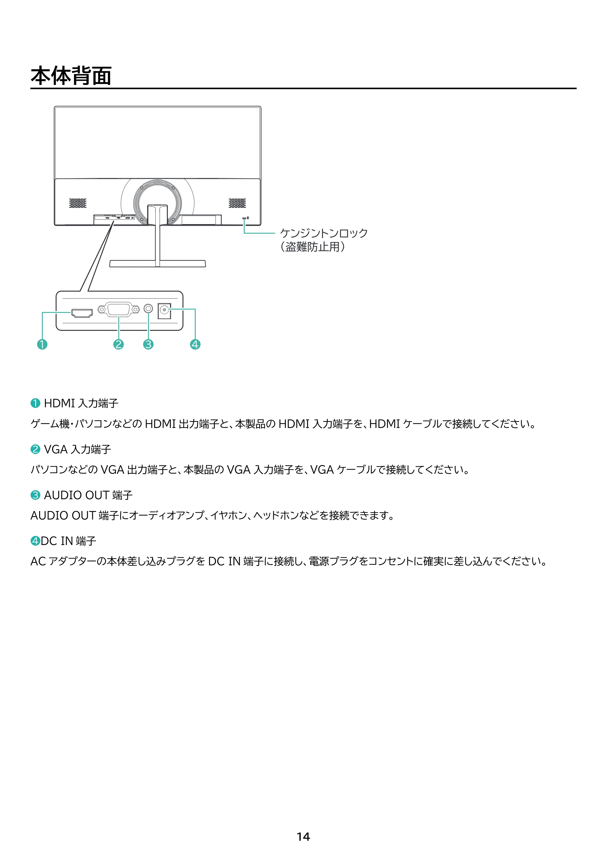 アイリスオーヤマ DT-FF213R 取扱説明書 — 原本ページ — 14ページ