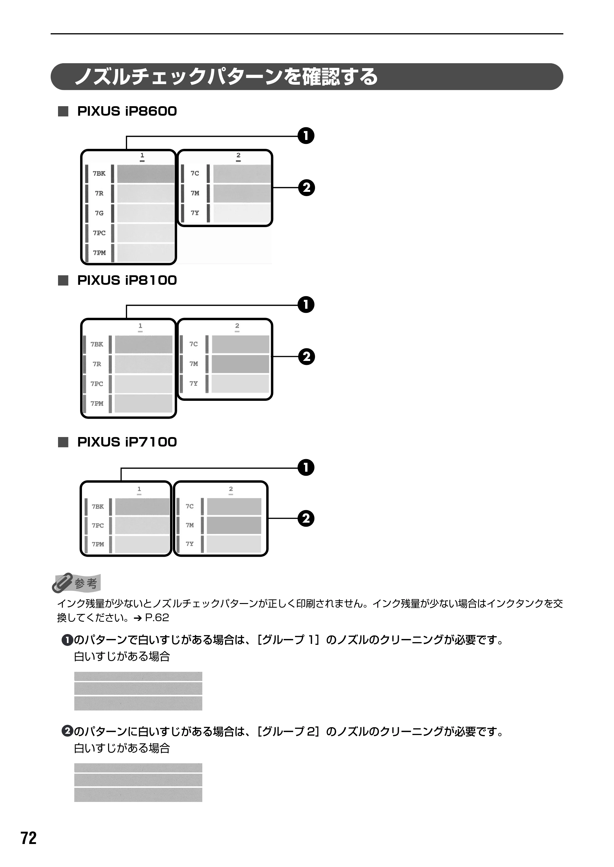 キヤノン PIXUS iP8100 基本操作ガイド （PDF形式／18.13Mバイト） — 原本ページ — 74ページ