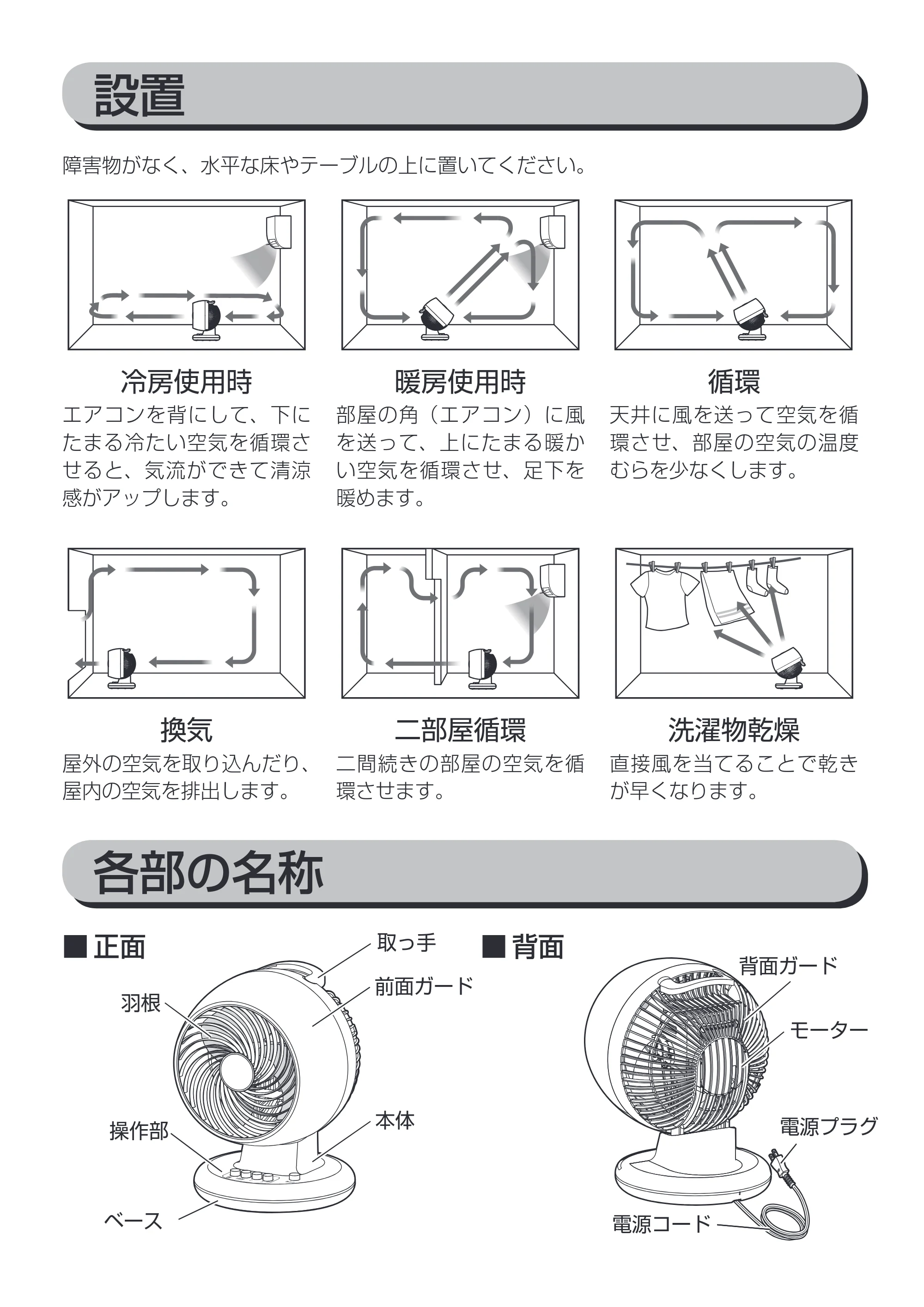 アイリスオーヤマ PCF-M181 取扱説明書 — 原本ページ — 7ページ