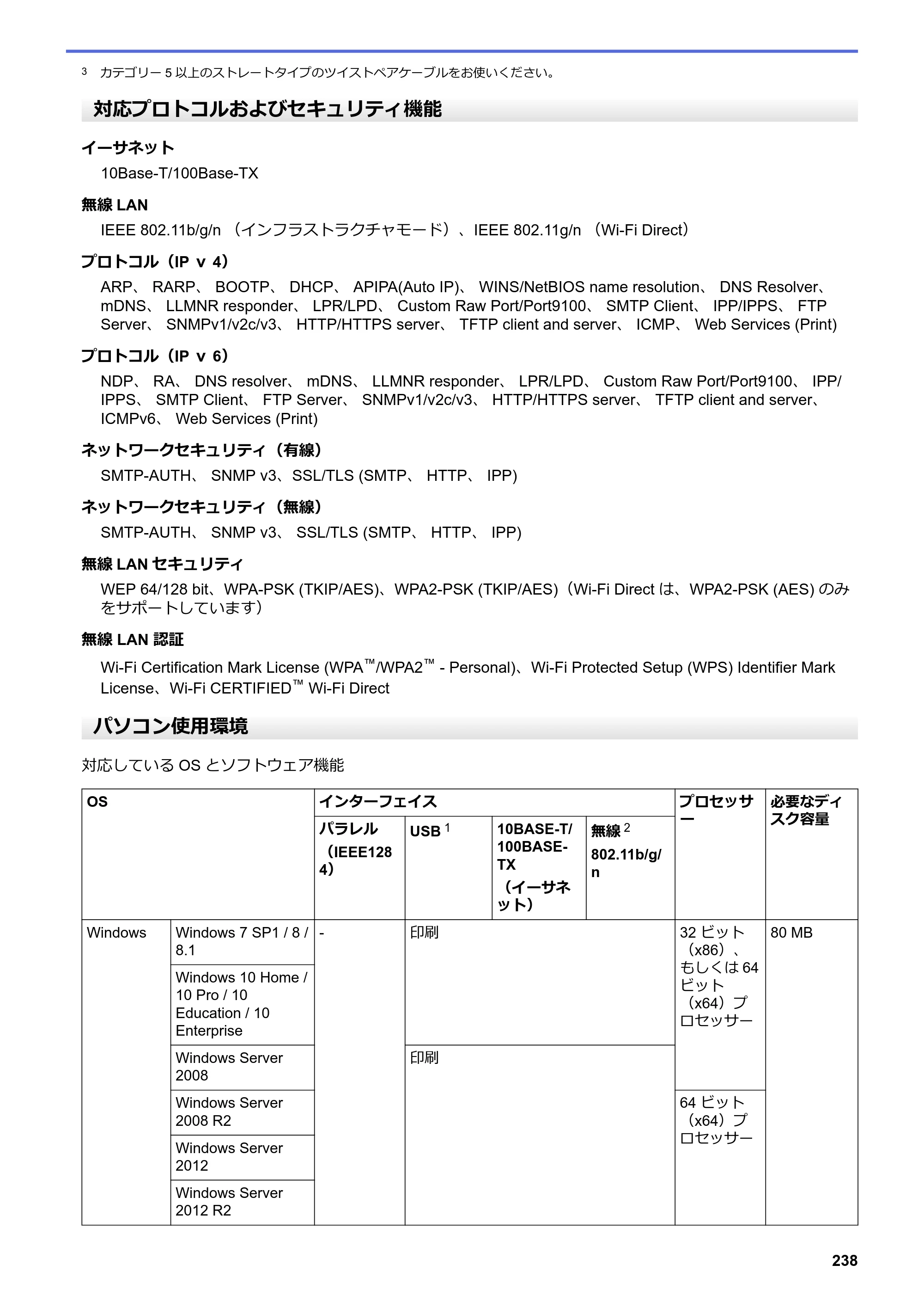 ブラザー HL-L2330D / HL-L2370DN / HL-L2375DW オンラインユーザーズガイド — 原本ページ — 242ページ