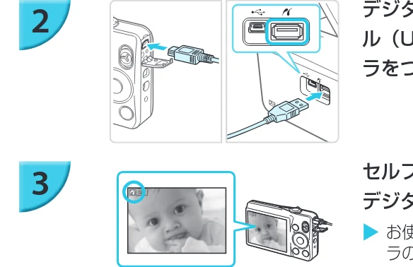 キヤノン SELPHY CP900 プリンターユーザーガイド (PDF:15.0MB) — デジタルカメラとつないで印刷しよう — 図版 46-1 — 46ページ