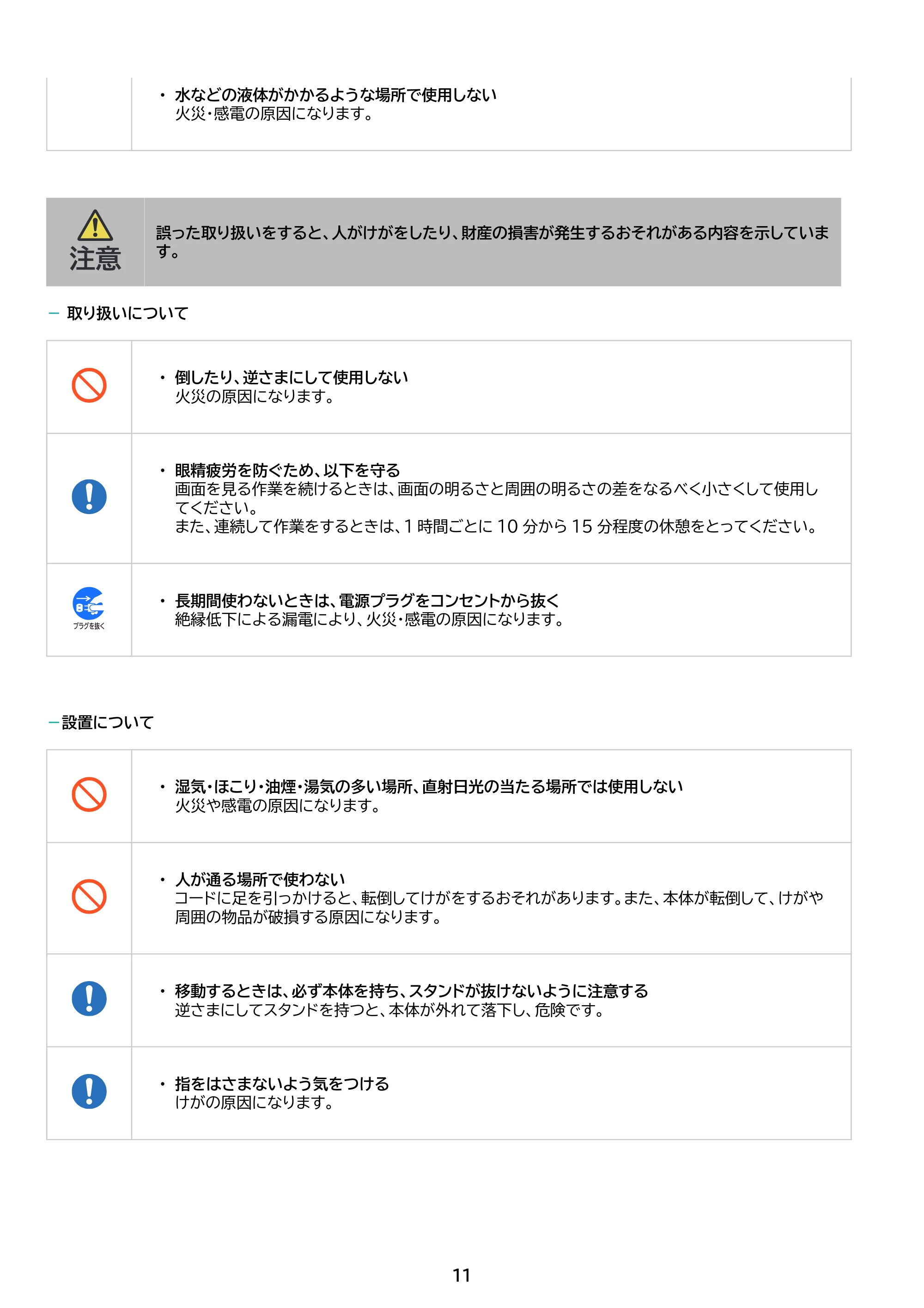 アイリスオーヤマ DT-JF235S 取扱説明書 — 原本ページ — 11ページ