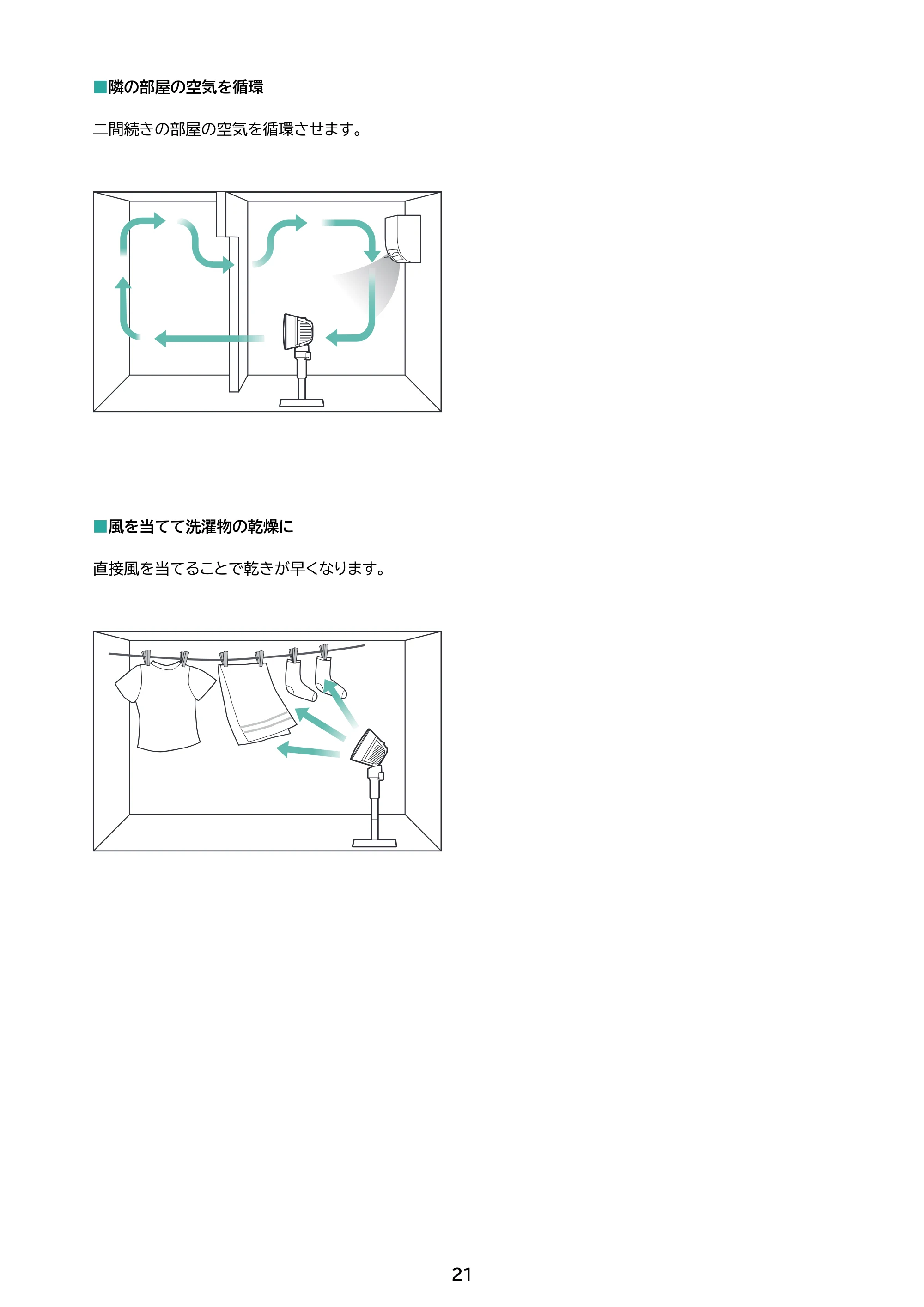 アイリスオーヤマ KSF-AC151TEC 取扱説明書 — 原本ページ — 21ページ
