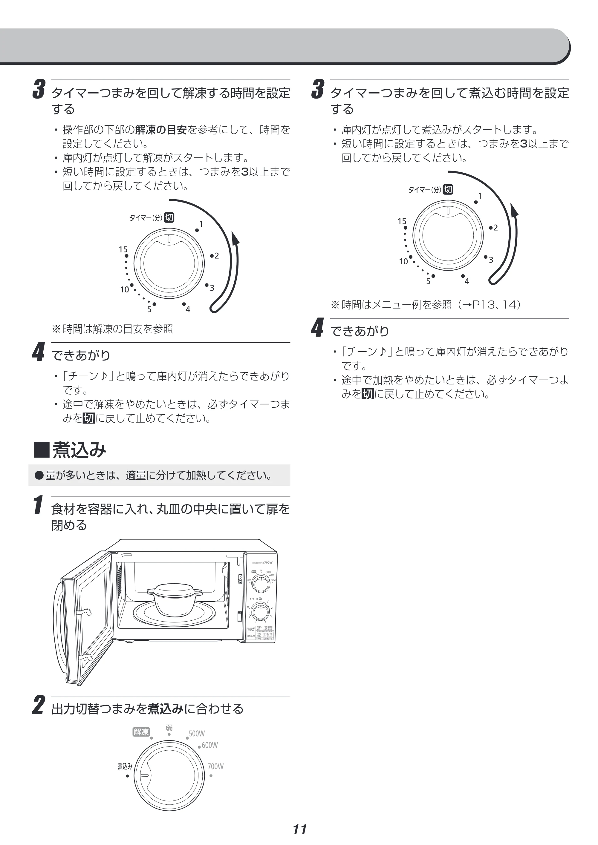 アイリスオーヤマ KMG-T177 取扱説明書 — 原本ページ — 11ページ